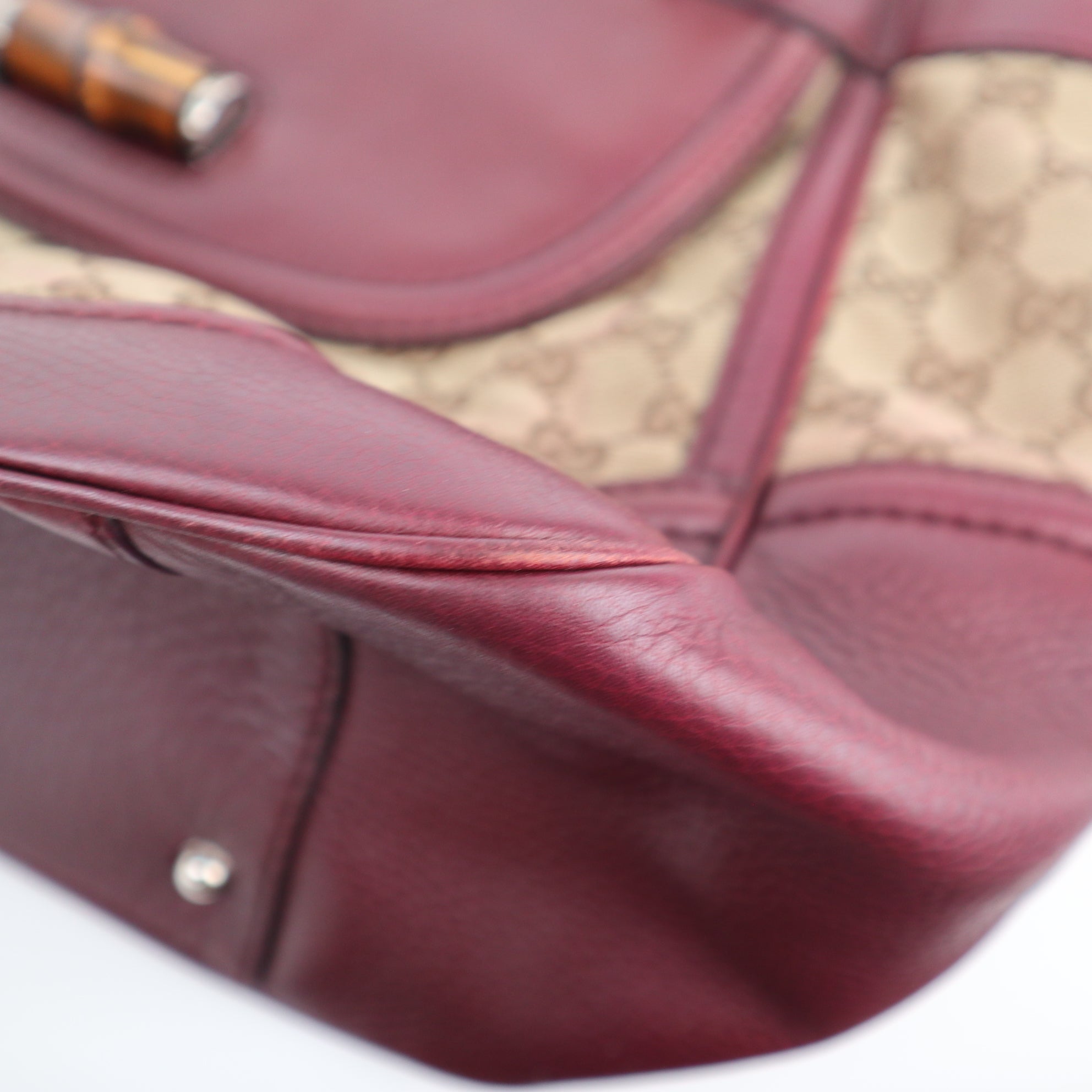 C2173 Gucci Shoulder Bag Bamboo Bella Medium Top Handle Shoulder Bag | Pre-Owned Excellent