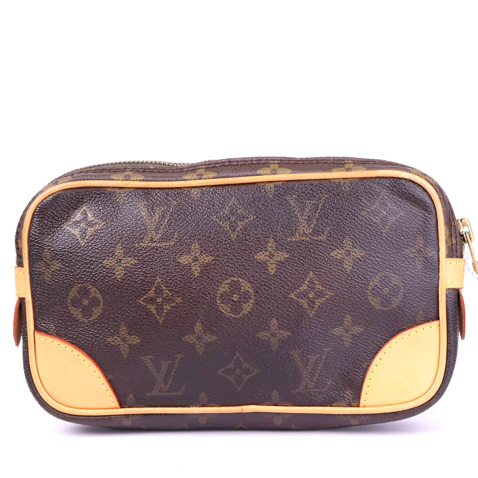 J2079 Louis Vuitton Monogram Marley Doragonne clutch- Pre Owned