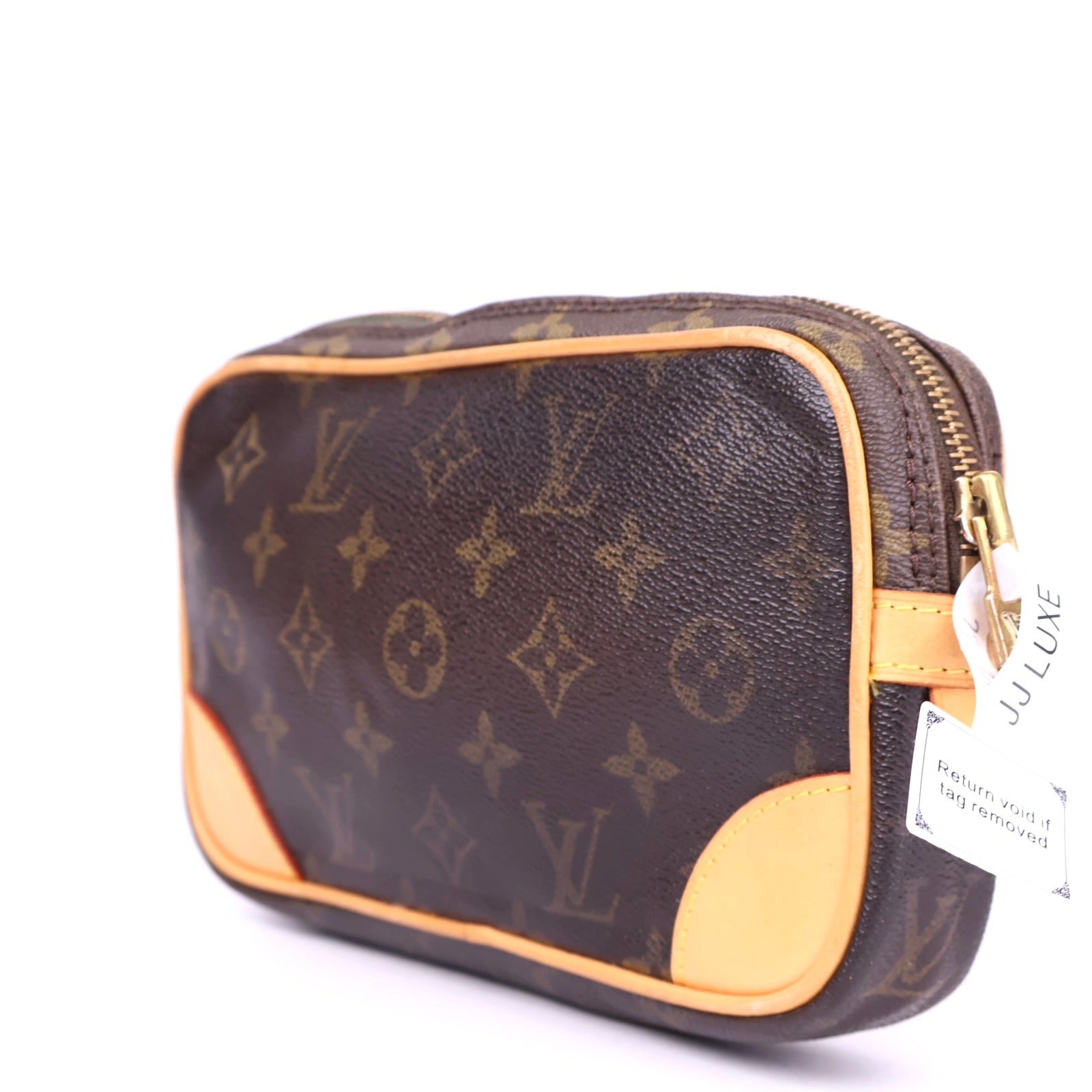 J2079 Louis Vuitton Monogram Marley Doragonne clutch- Pre Owned