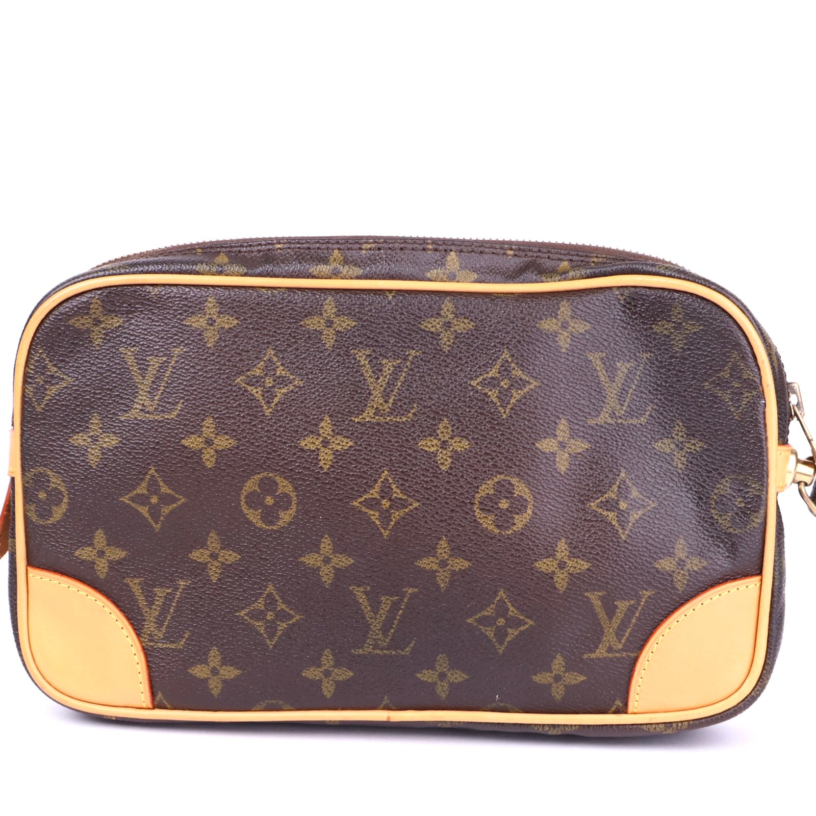 J2082R Louis Vuitton Monogram Canvas Marly Dragonne Clutch Bag- Pre Owned