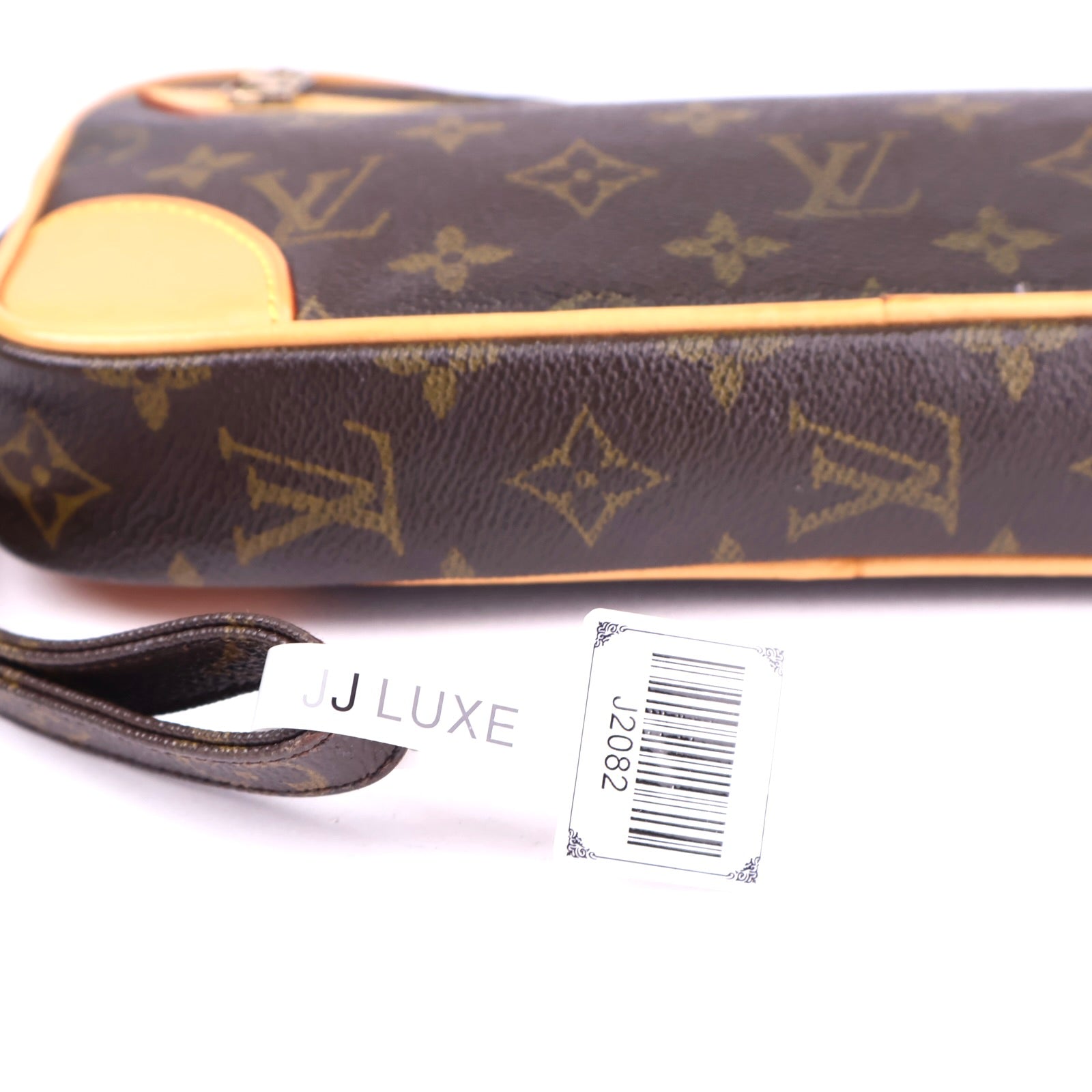 J2082R Louis Vuitton Monogram Canvas Marly Dragonne Clutch Bag- Pre Owned