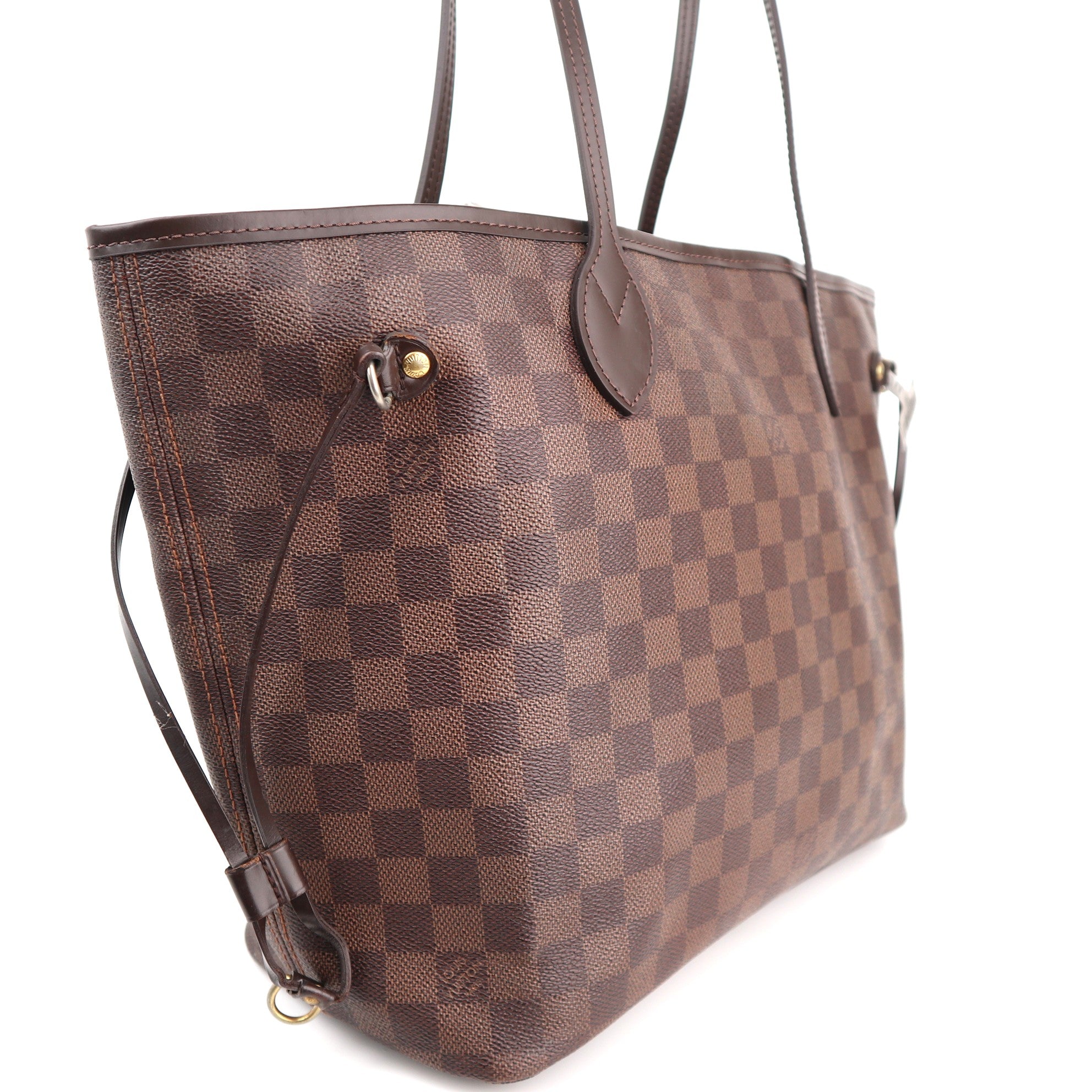 C1394R Louis Vuitton Neverfull MM Damier Ebene-Pre Owned