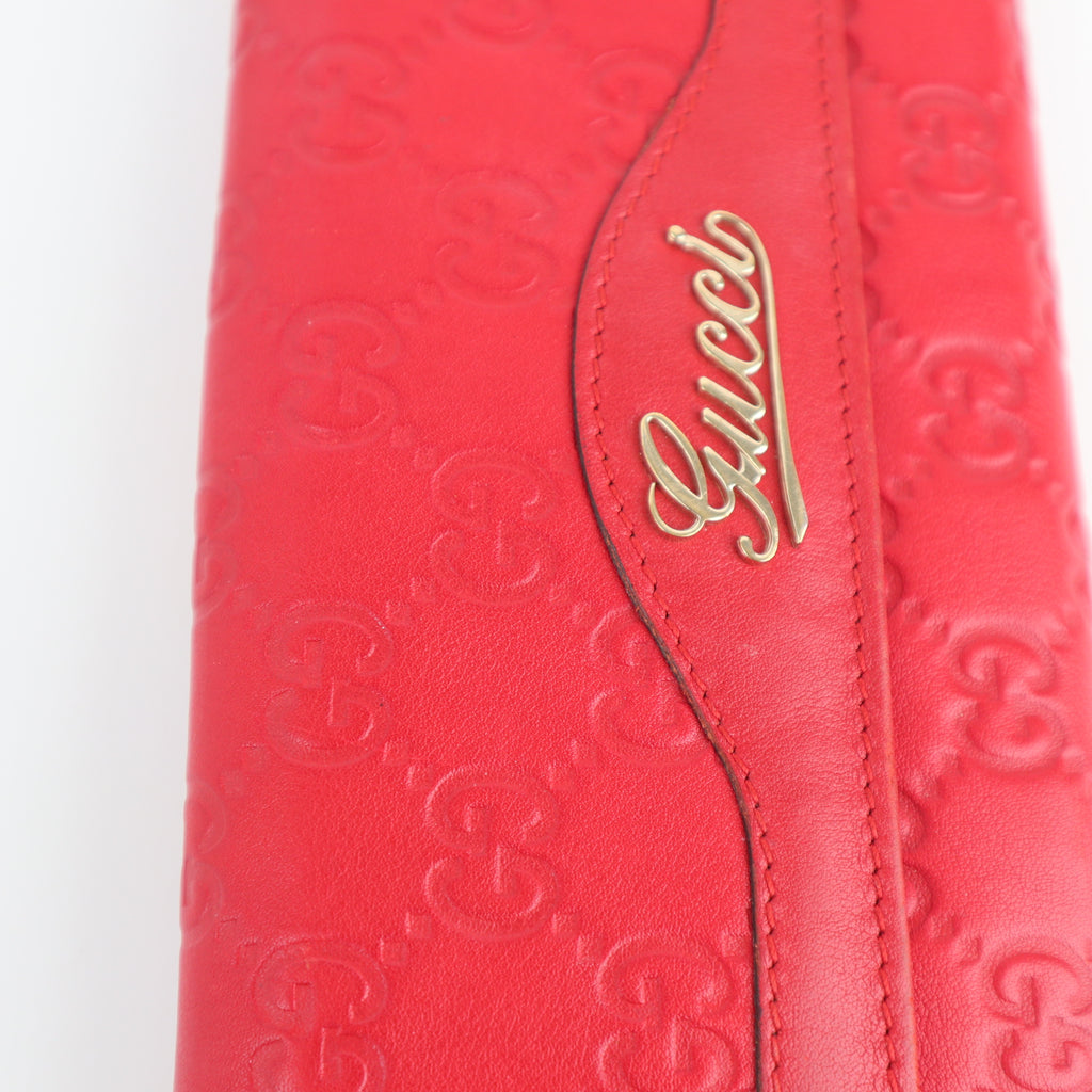 C2180 Gucci Wallet Guccissima Lovely Line | Pre-Owned Excellent Guccissima