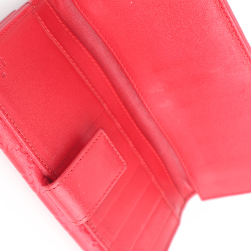 C2180 Gucci Wallet Guccissima Lovely Line | Pre-Owned Excellent Guccissima