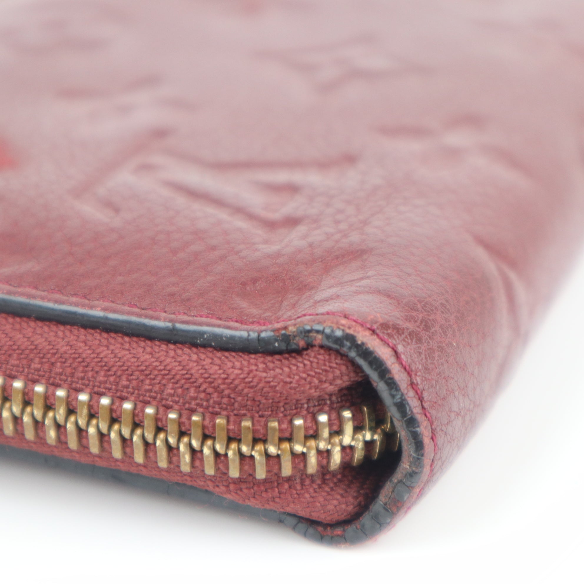 C2182 Louis Vuitton Wallet Monogram Empreinte Zippy Coin Purse Amarante | Pre-Owned Very Good Amarante Monogram