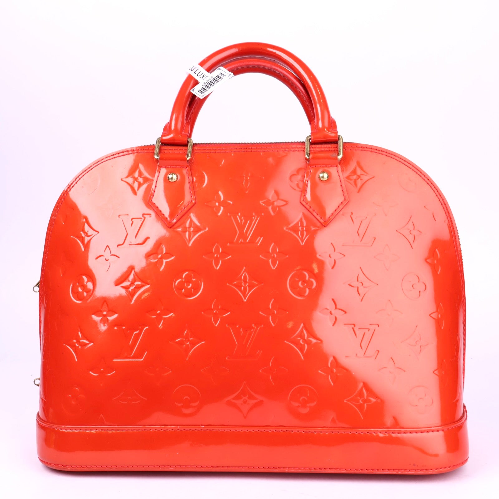 J3400 Louis Vuitton Vernis Alma PM Grenadine Bag- Pre Owned