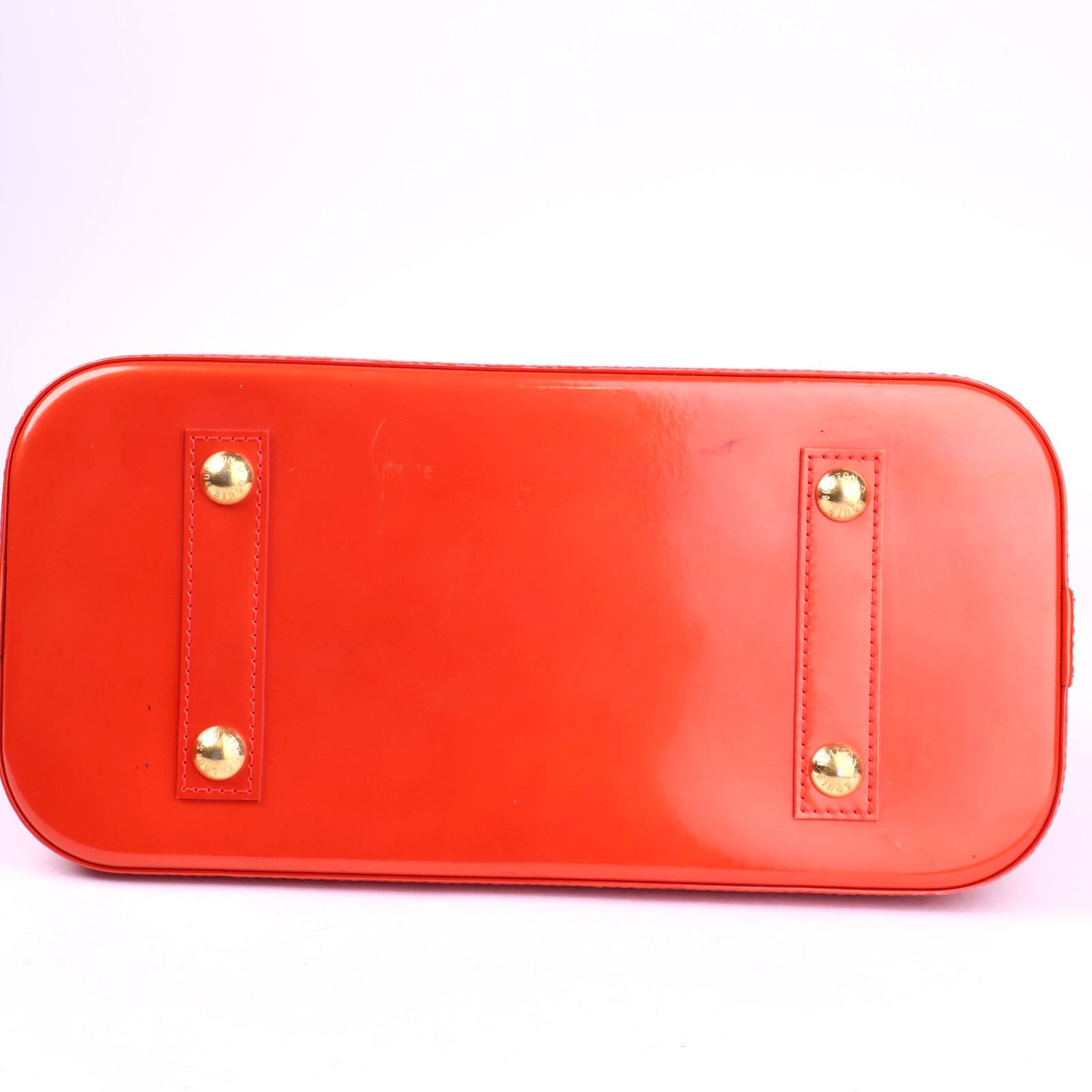 J3400 Louis Vuitton Vernis Alma PM Grenadine Bag- Pre Owned