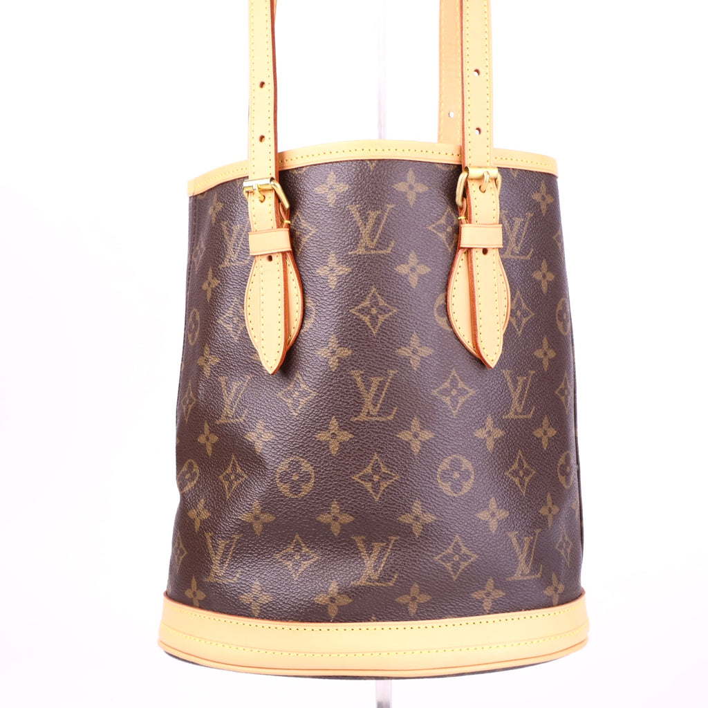 J3402R Louis Vuitton Monogram Petit Bucket Bag- Pre Owned