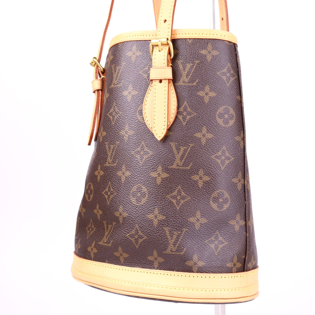 J3402R Louis Vuitton Monogram Petit Bucket Bag- Pre Owned