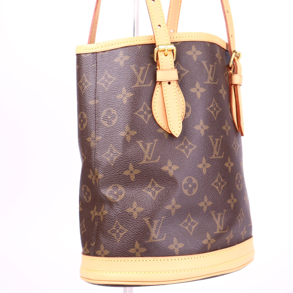 J3402R Louis Vuitton Monogram Petit Bucket Bag- Pre Owned