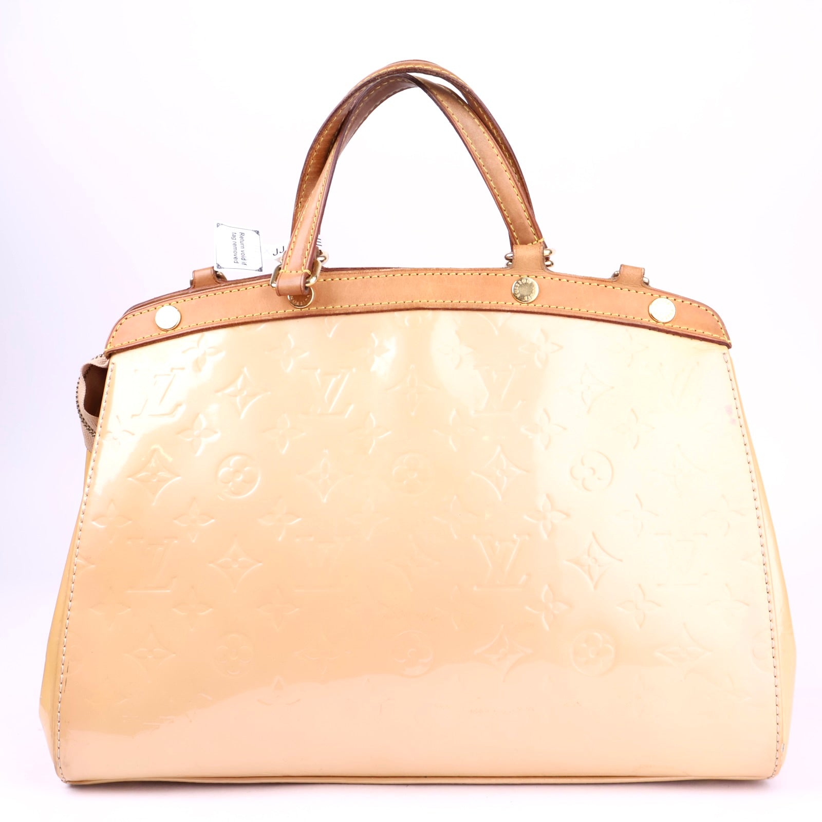 J3401 Louis Vuitton Monogram Vernis Brea MM Satchel- Pre Owned