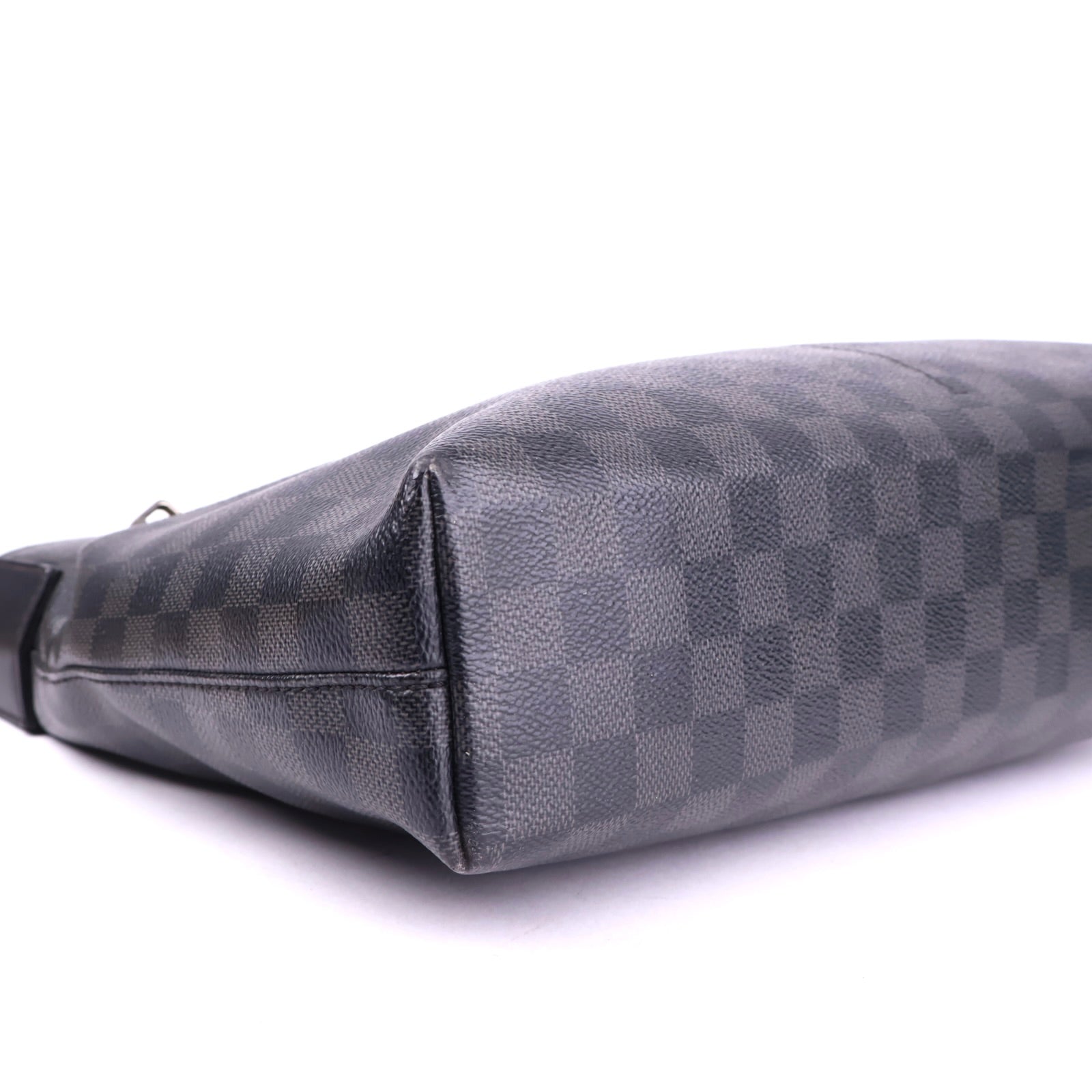 J3395 Louis Vuitton Damier Graphite Leather Briefcase Shoulder Bag- Pre Owned