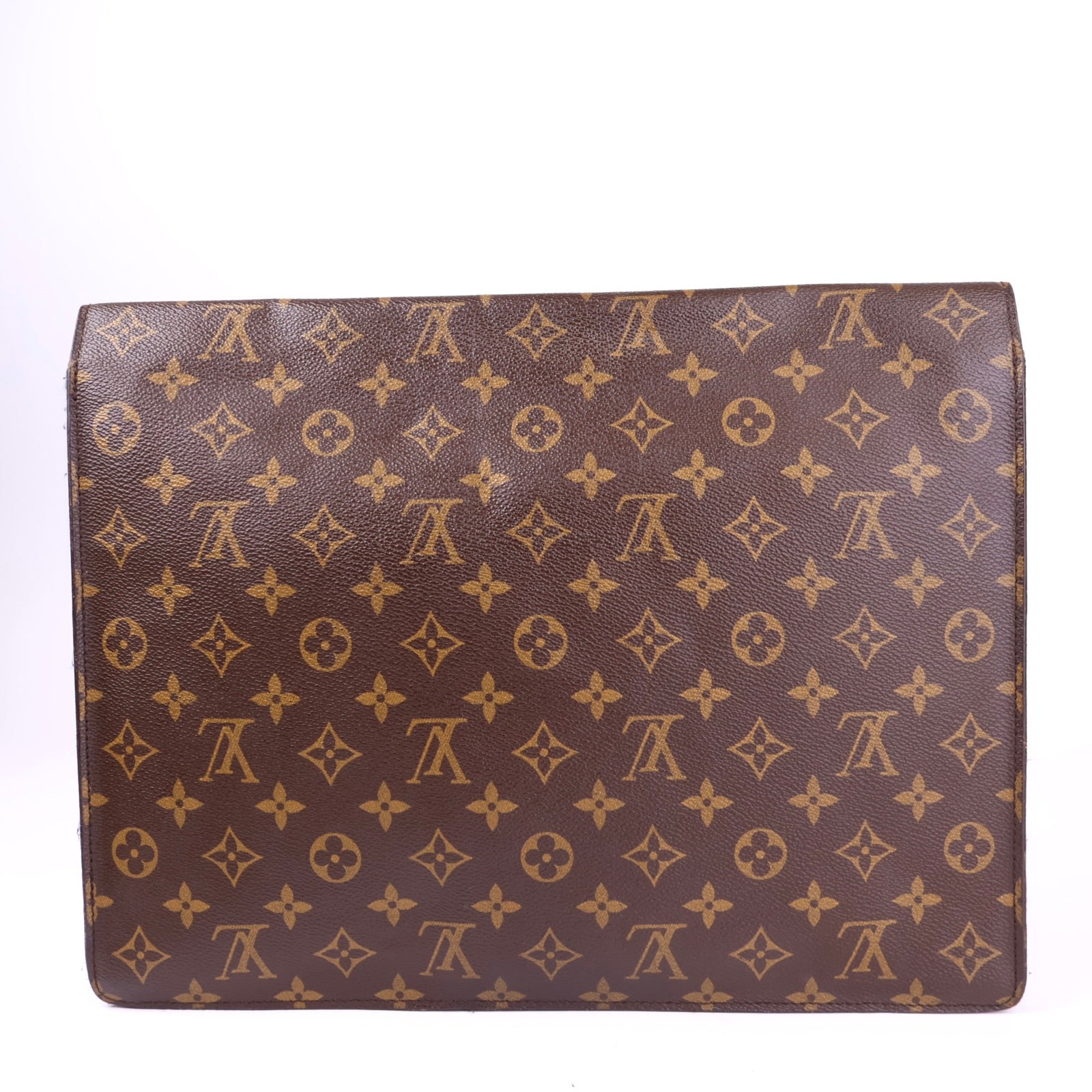 J3409 Louis Vuitton Monogram Porte Documents Bandouliere Briefcase- Pre Owned