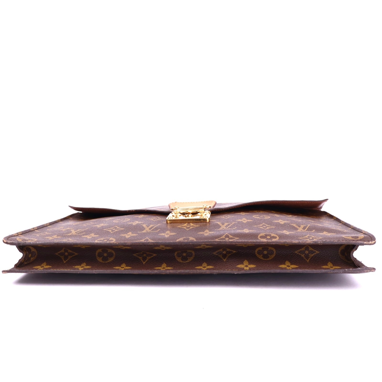 J3409 Louis Vuitton Monogram Porte Documents Bandouliere Briefcase- Pre Owned