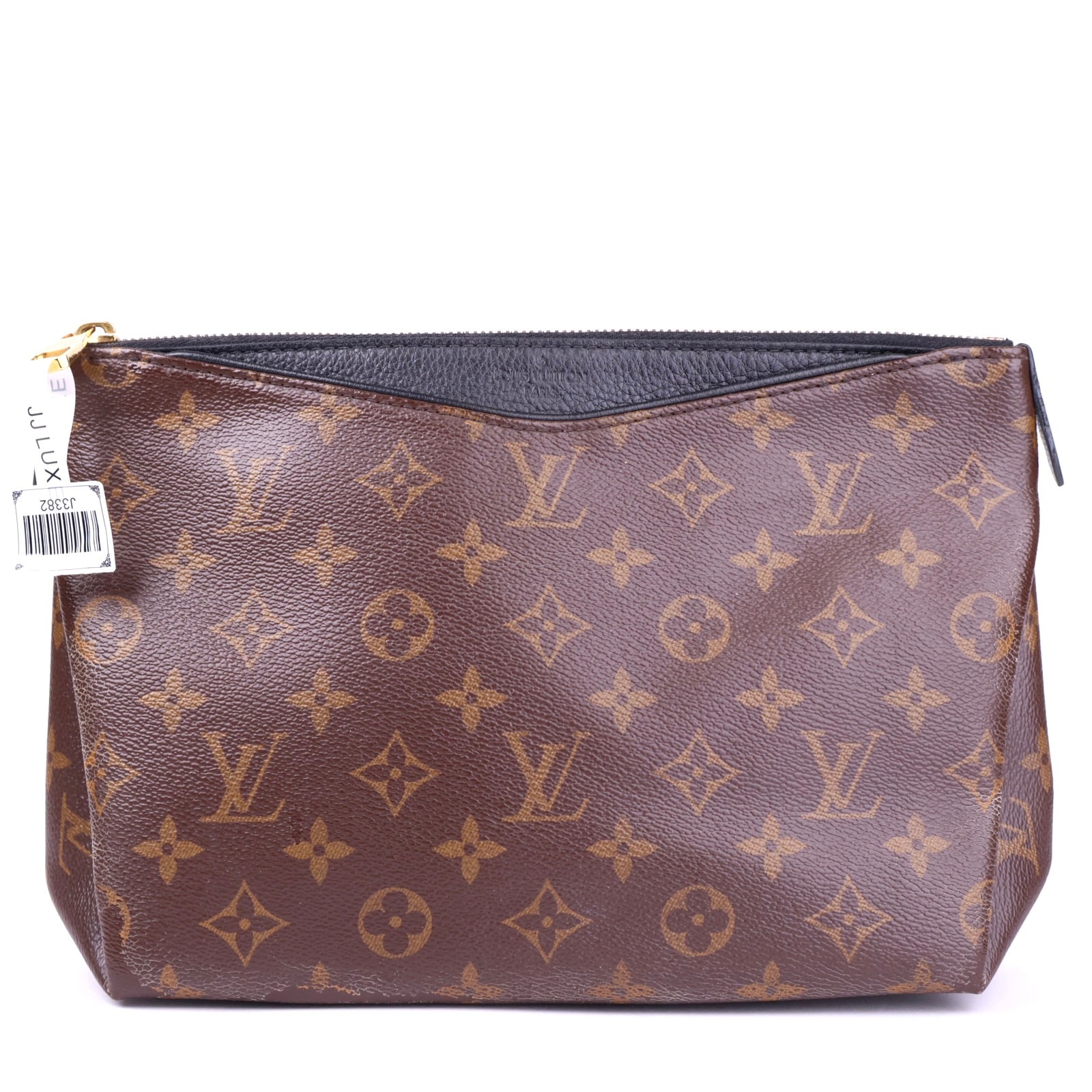 J3382 Louis Vuitton Black Monogram Canvas Pallas Beauty Case- Pre Owned