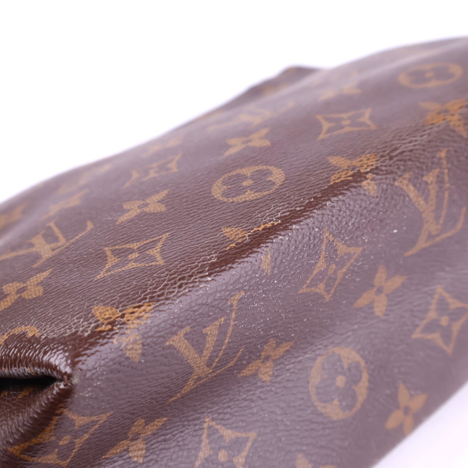 J3382 Louis Vuitton Black Monogram Canvas Pallas Beauty Case- Pre Owned