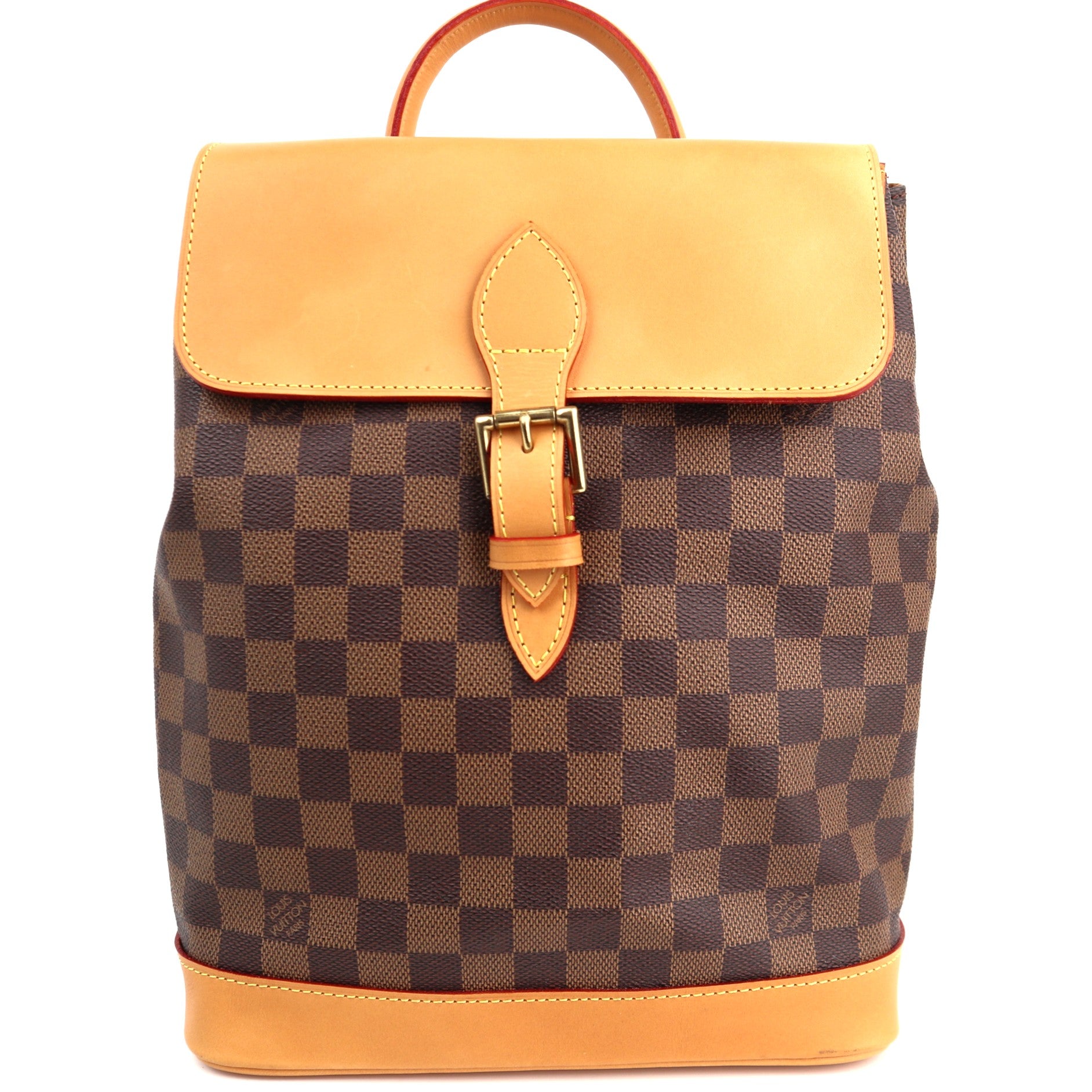 C1420R Louis Vuitton Limited Edition Centenaire Damier Canvas Soho Backpack Bag-Pre Owned
