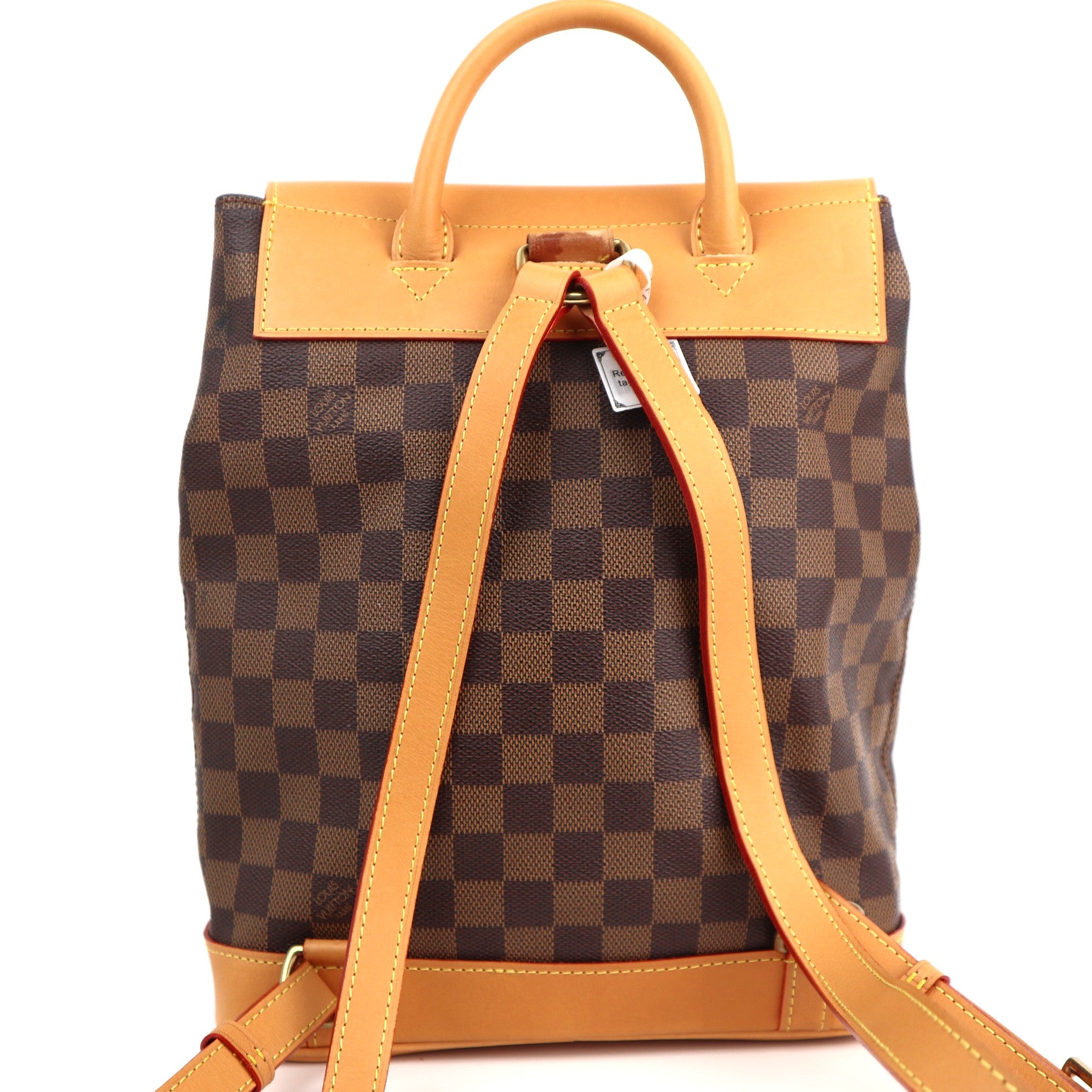 C1420R Louis Vuitton Limited Edition Centenaire Damier Canvas Soho Backpack Bag-Pre Owned
