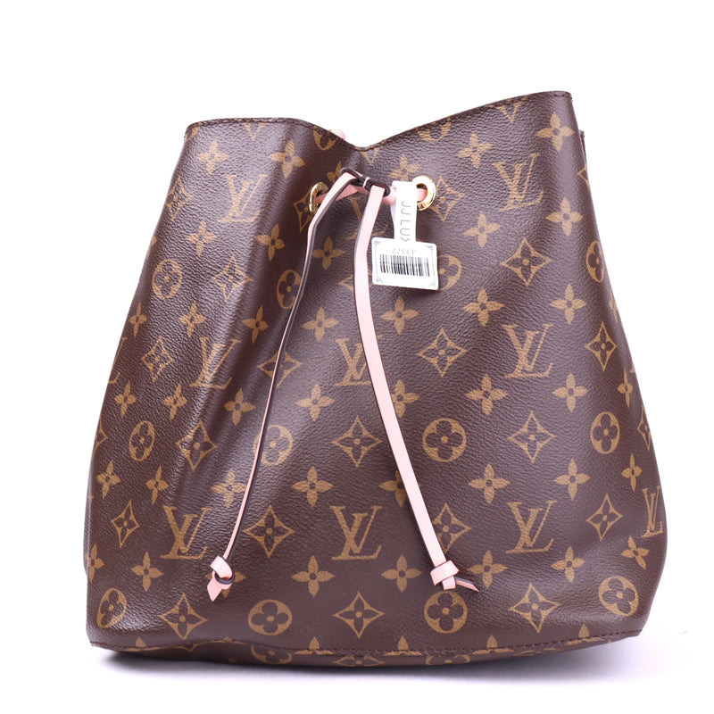 J3377 Louis Vuitton Monogram Canvas NéoNoé BB Bucket Bag- Pre Owned