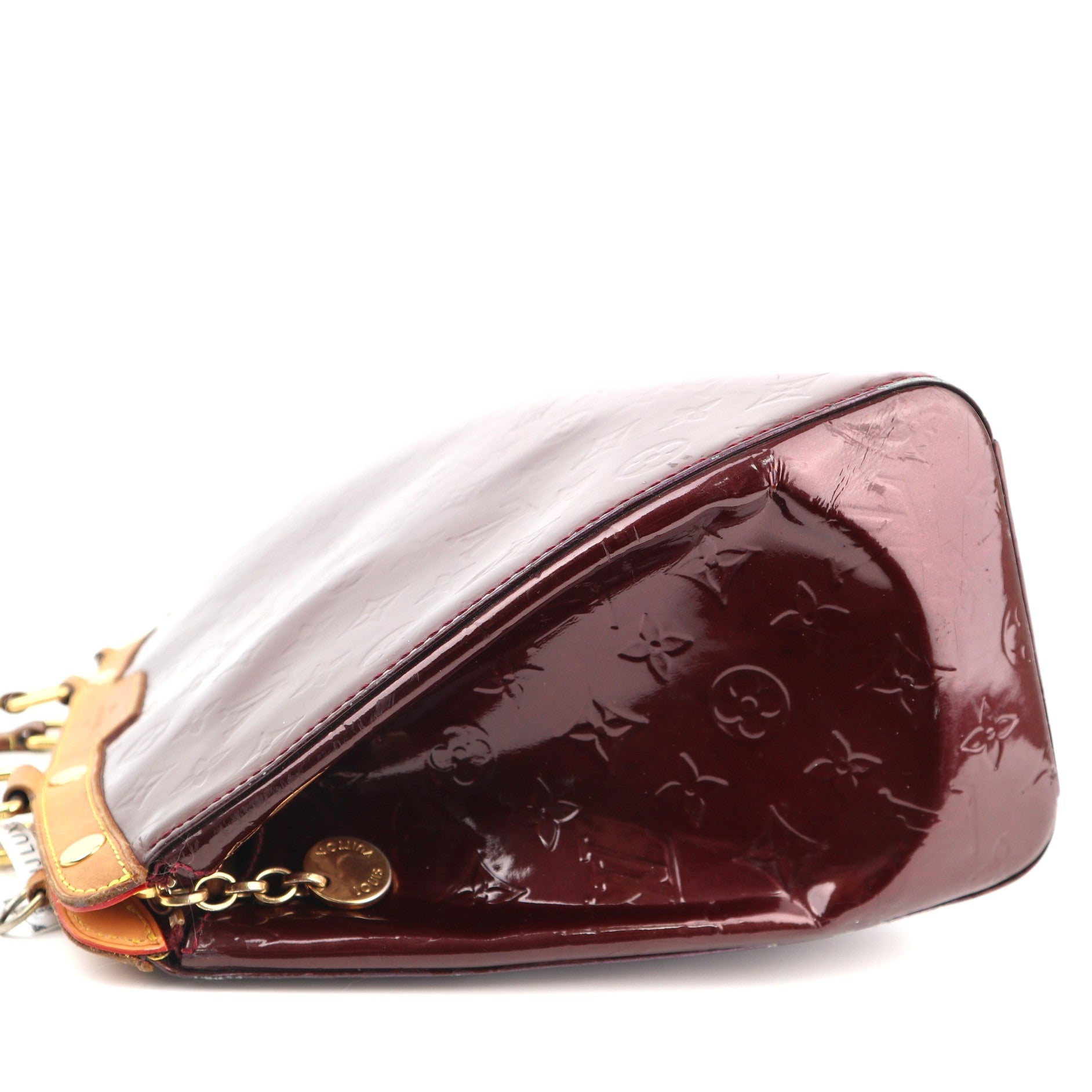 C1423 Louis Vuitton Brea Rouge Fauviste Monogram Vernis GM-Pre Owned