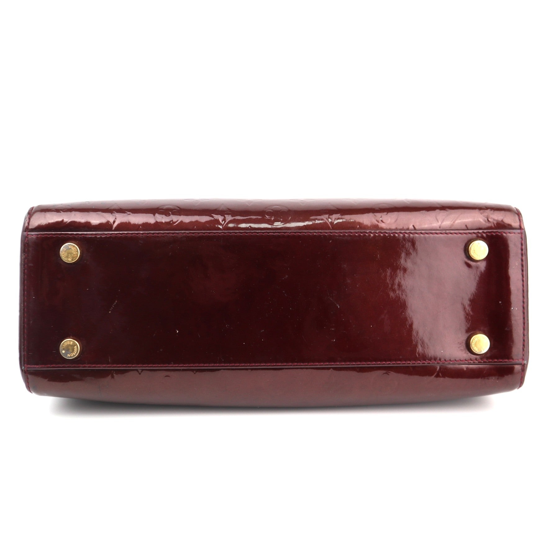 C1423 Louis Vuitton Brea Rouge Fauviste Monogram Vernis GM-Pre Owned