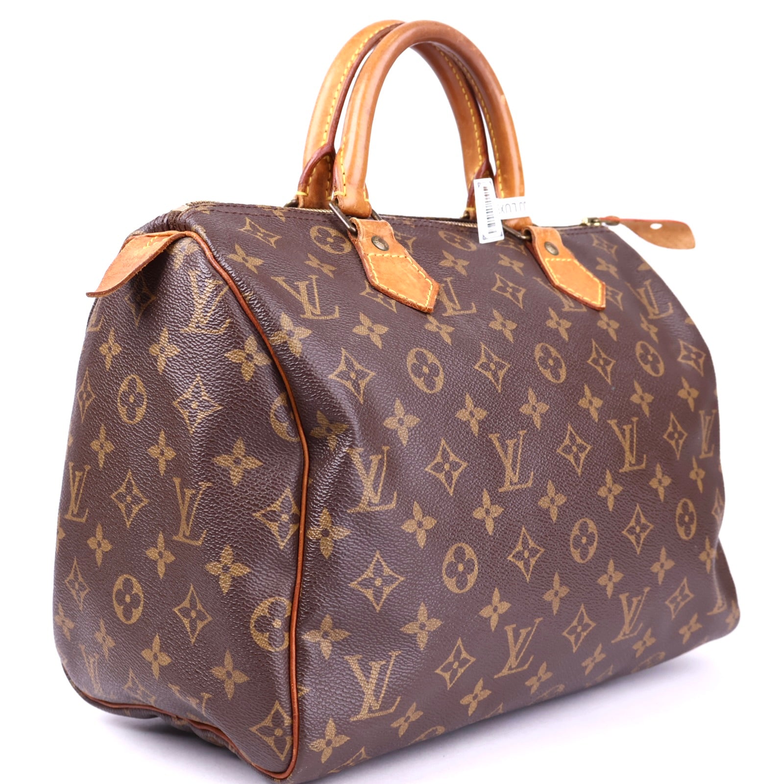 J3392 Louis Vuitton Speedy Handbag Monogram Canvas 30- Pre Owned