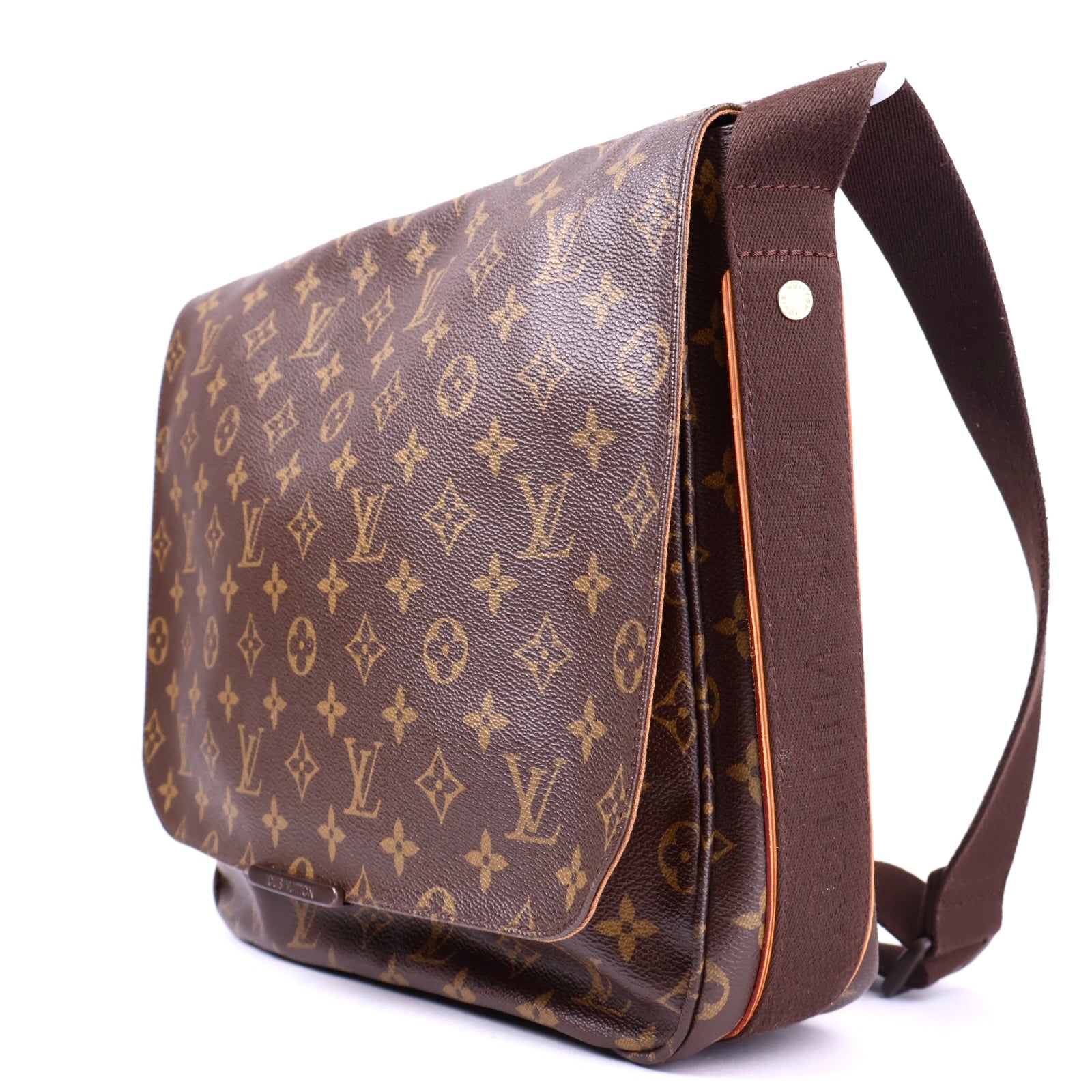 J3379 Louis Vuitton Messenger Monogram Beaubourg MM Brown- Pre Owned