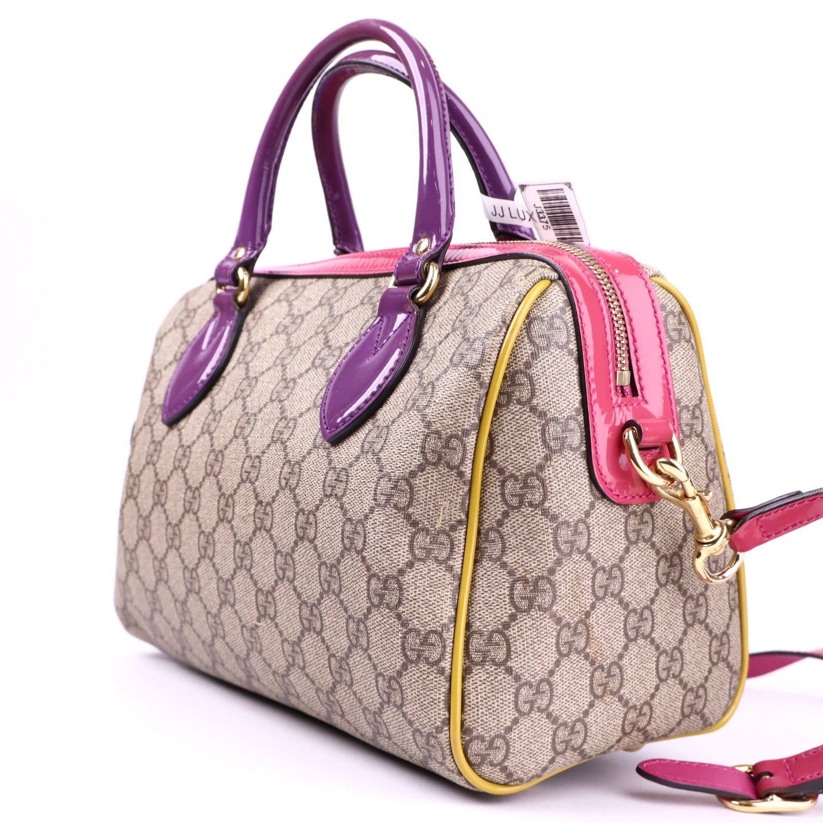 J3375 Gucci Limited Edition GG Supreme Boston Bag- Pre Owned