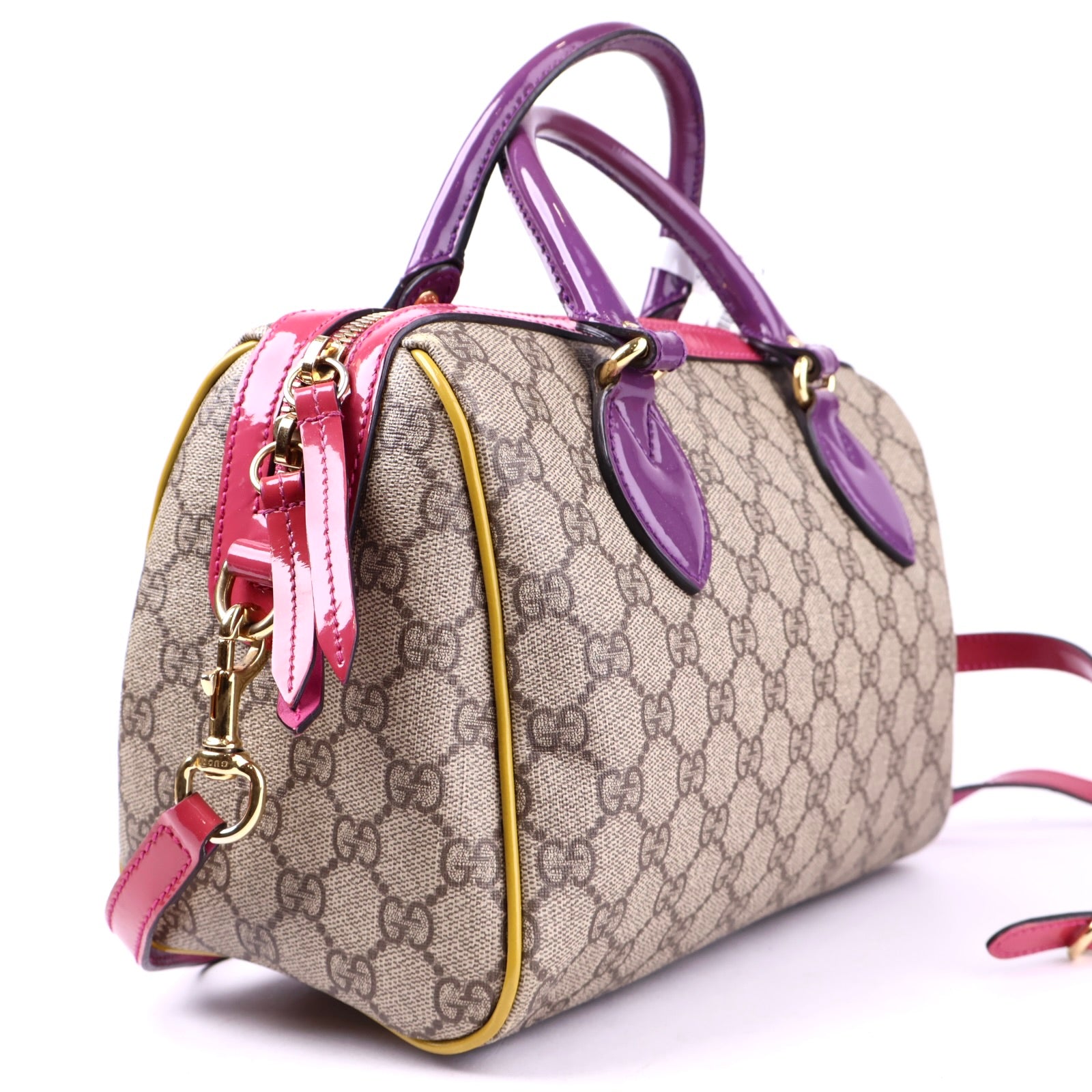 J3375 Gucci Limited Edition GG Supreme Boston Bag- Pre Owned