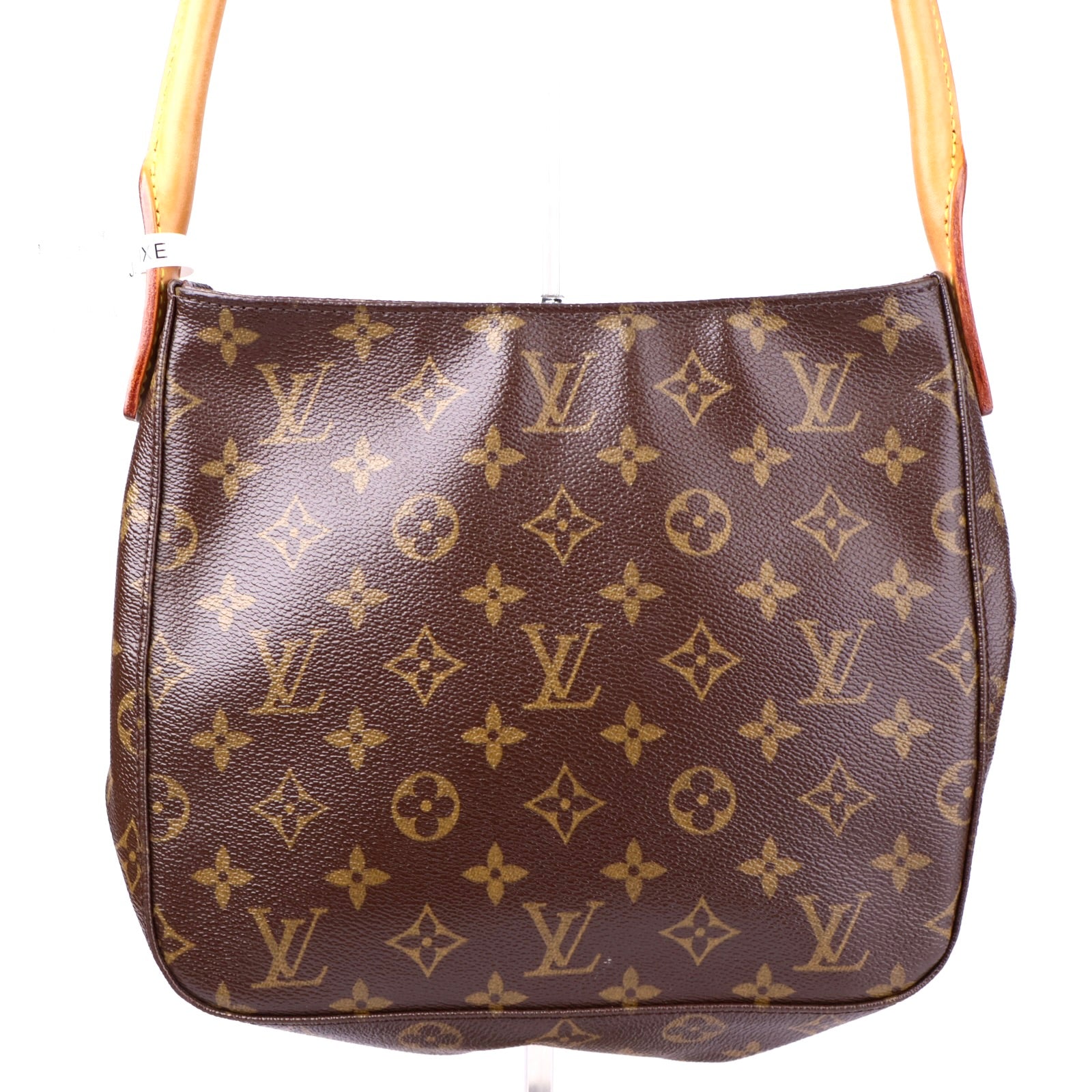 J3371R Louis Vuitton Looping Handbag Monogram Canvas MM satchel- Pre Owned