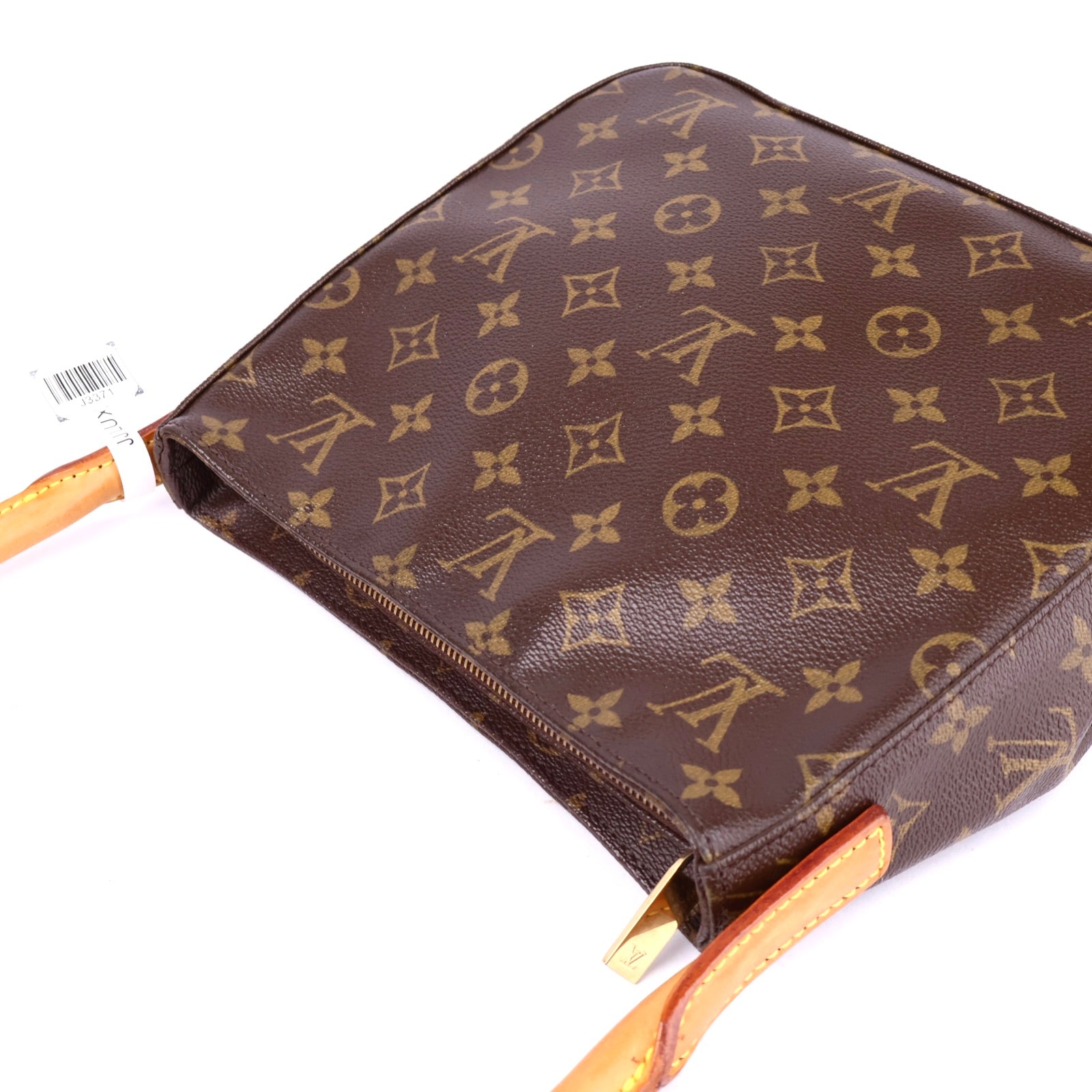 J3371R Louis Vuitton Looping Handbag Monogram Canvas MM satchel- Pre Owned
