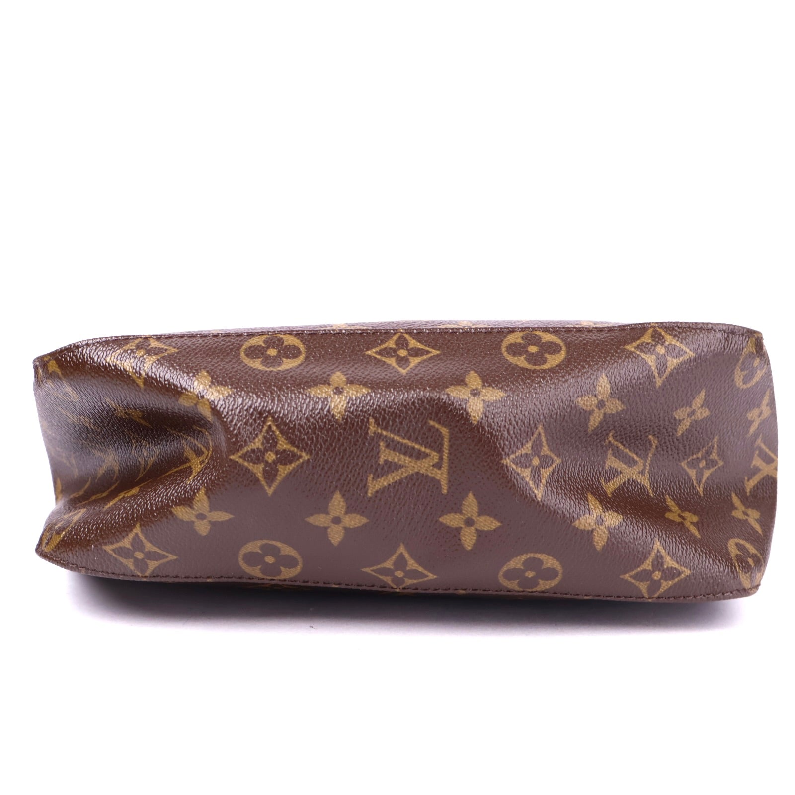 J3371R Louis Vuitton Looping Handbag Monogram Canvas MM satchel- Pre Owned