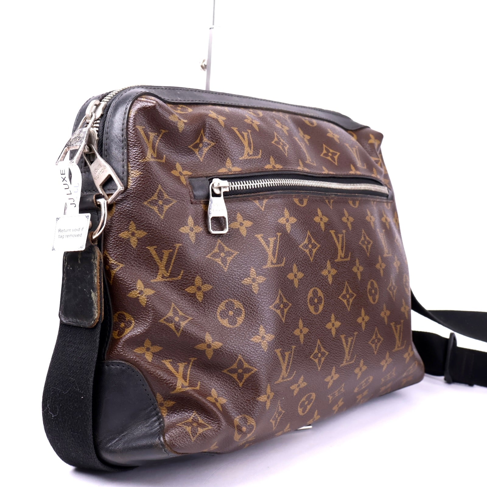 J3370 Louis Vuitton Monogram Macassar Canvas Torres Messenger Bag- Pre Owned