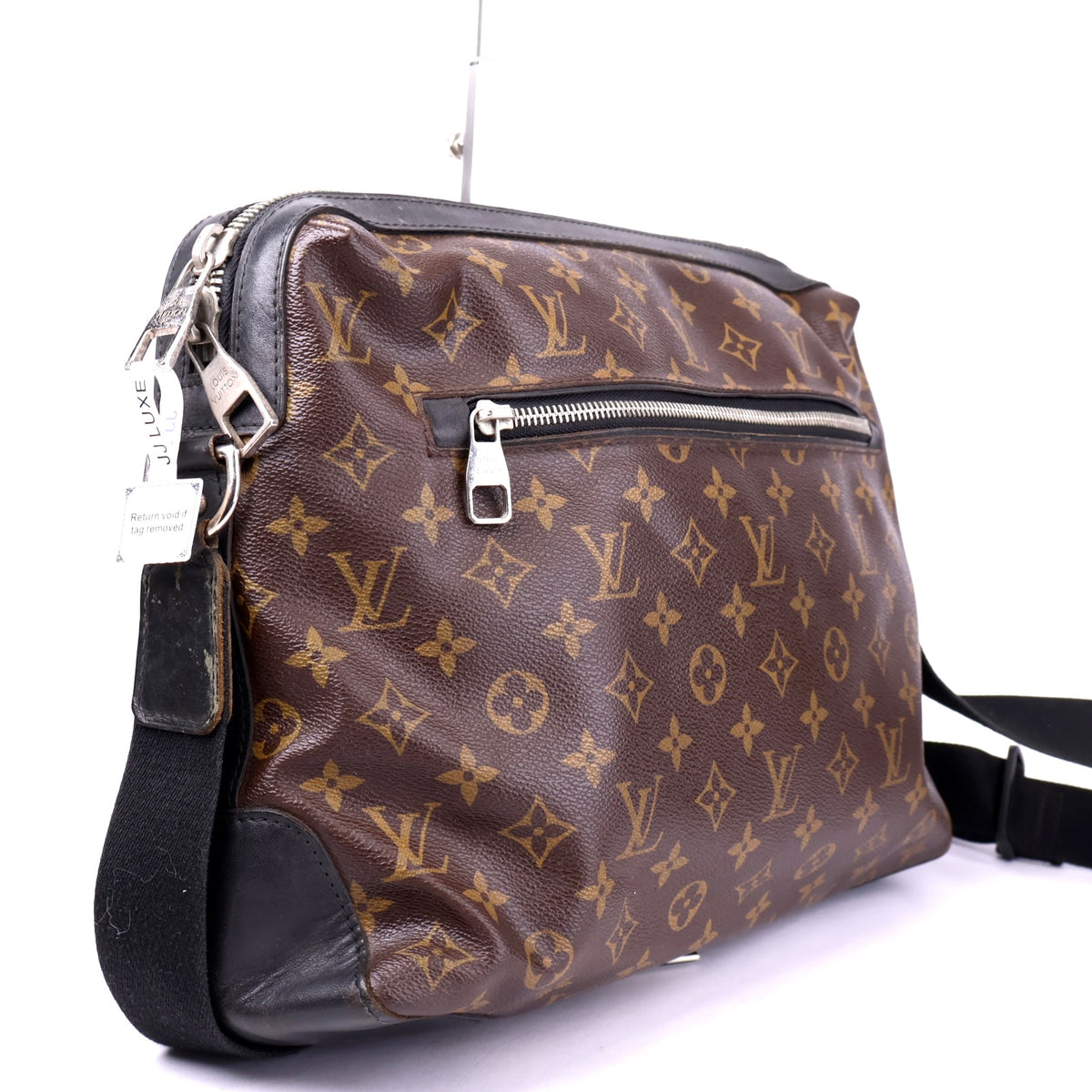 J3370 Louis Vuitton Monogram Macassar Canvas Torres Messenger Bag- Pre Owned