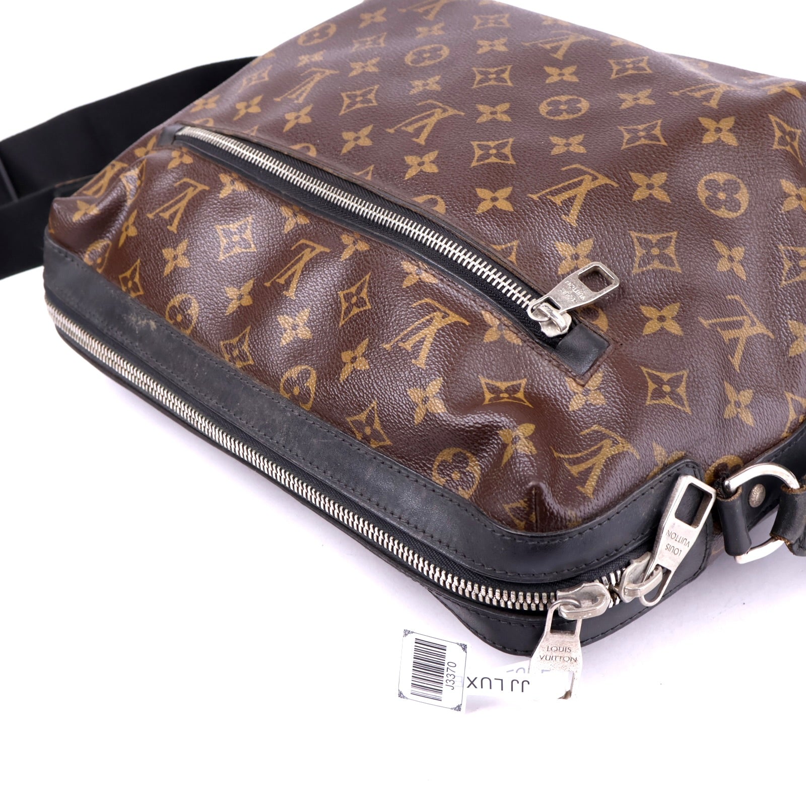 J3370 Louis Vuitton Monogram Macassar Canvas Torres Messenger Bag- Pre Owned