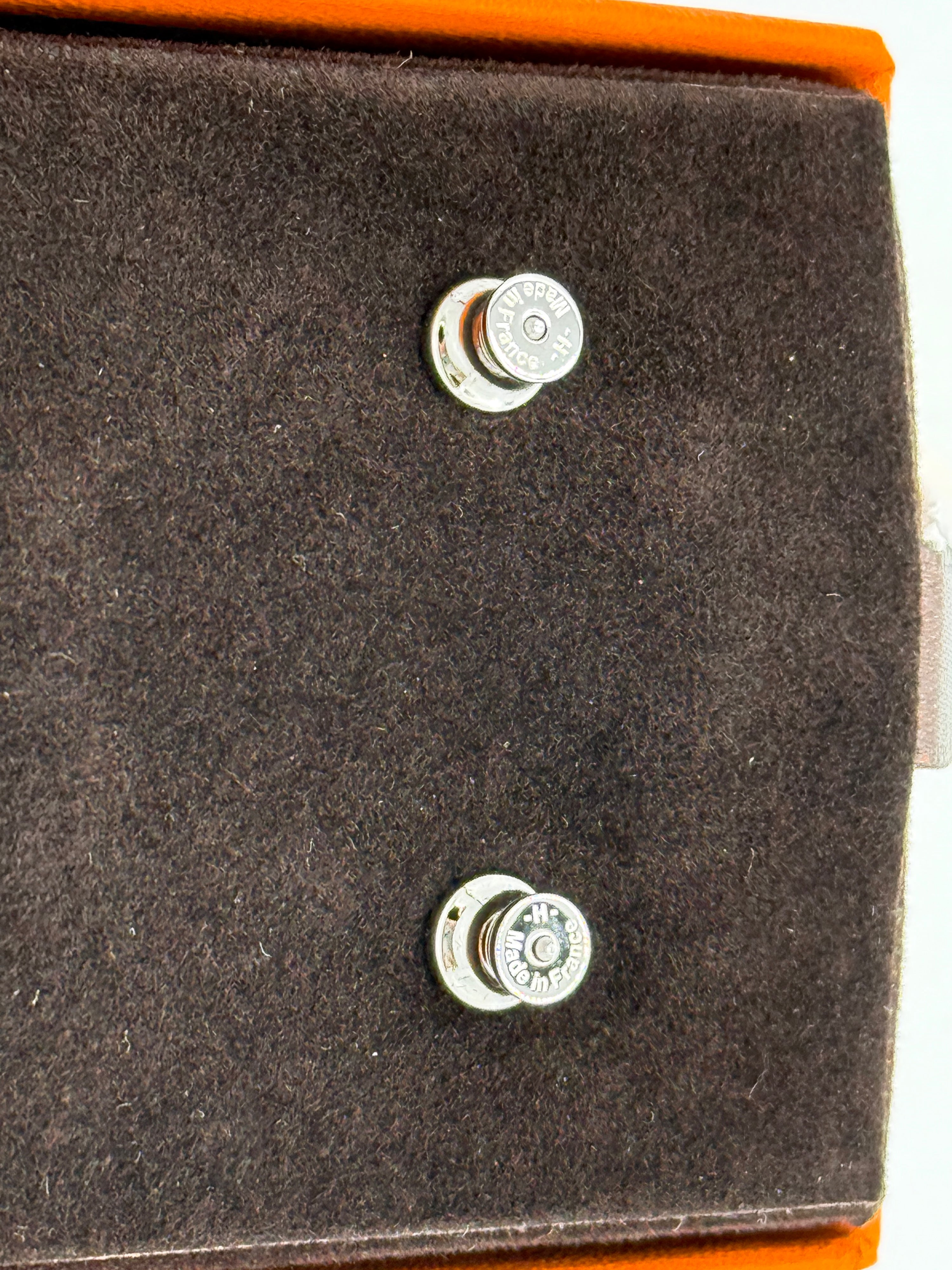 Hermès Metal Pop H Earrings Pink/Silver