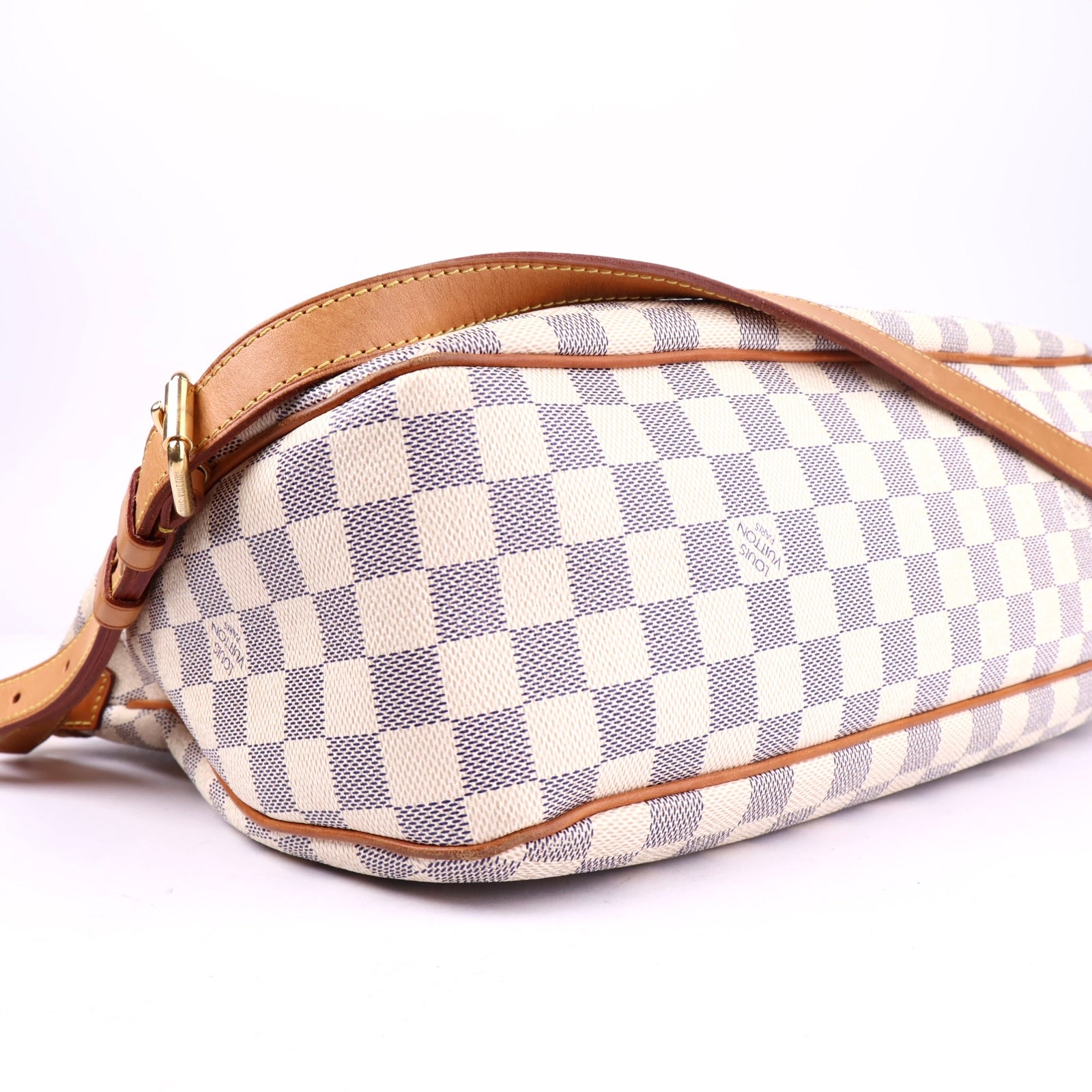 J3354 Louis Vuitton Siracusa Handbag Damier MM shoulder Bag- Pre Owned