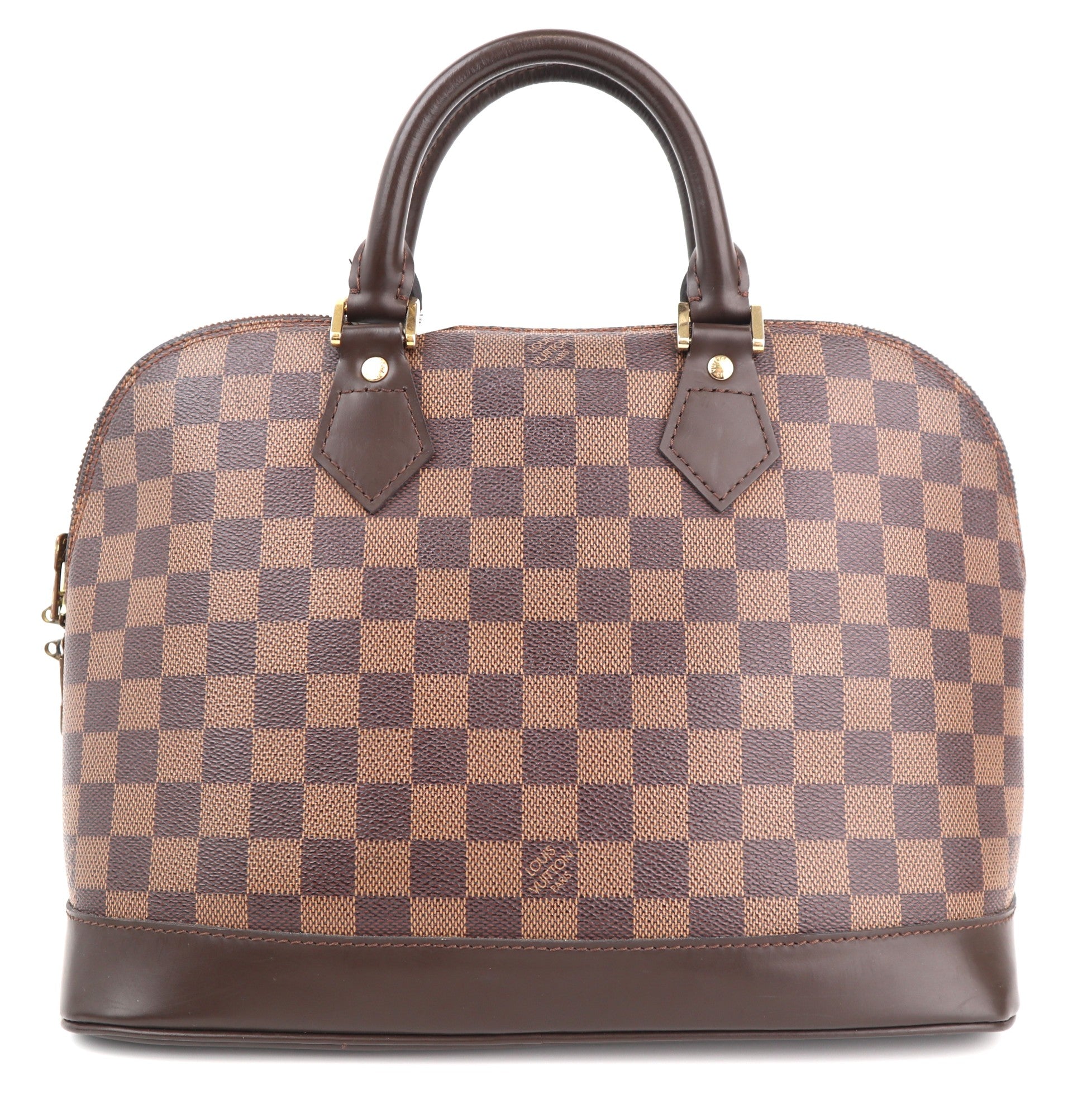 C1426R Louis Vuitton Alma PM Damier Ebène Handbag-Pre Owned