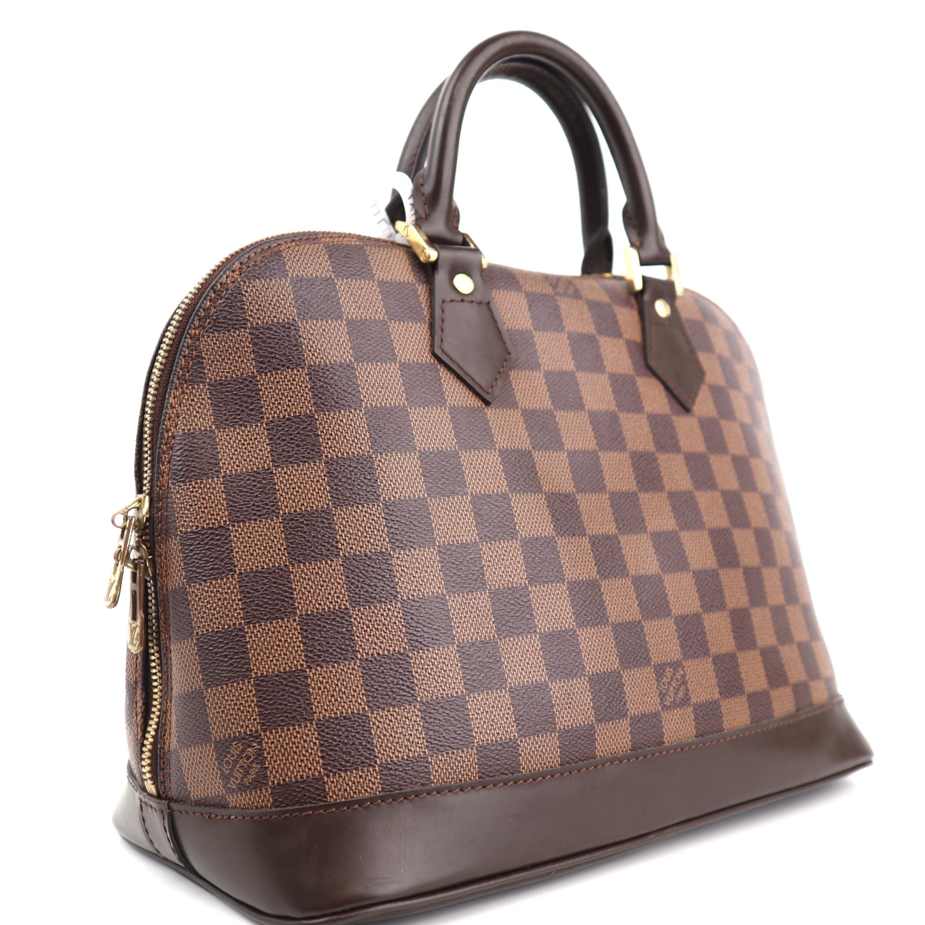 C1426R Louis Vuitton Alma PM Damier Ebène Handbag-Pre Owned
