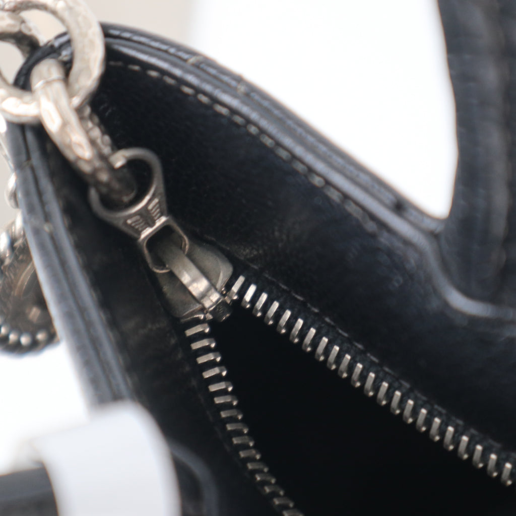 C2220 Chanel Tote Bag Cambon CC Logo | Pre-Owned Very Good Black CC logo