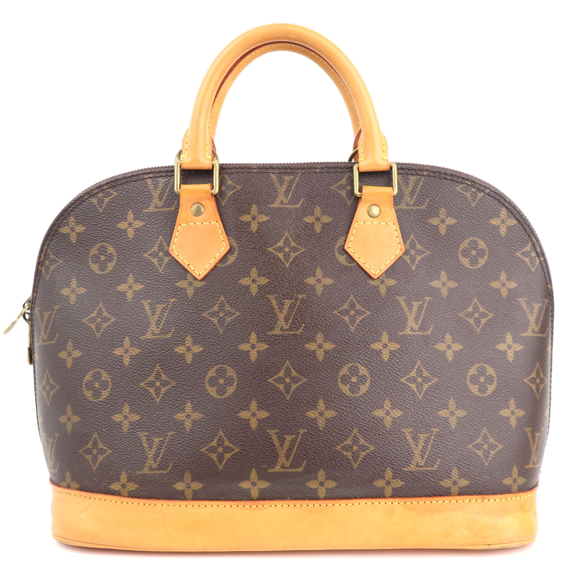 C1427R Louis Vuitton Alma Monogram Canvas Handbag-Pre Owned