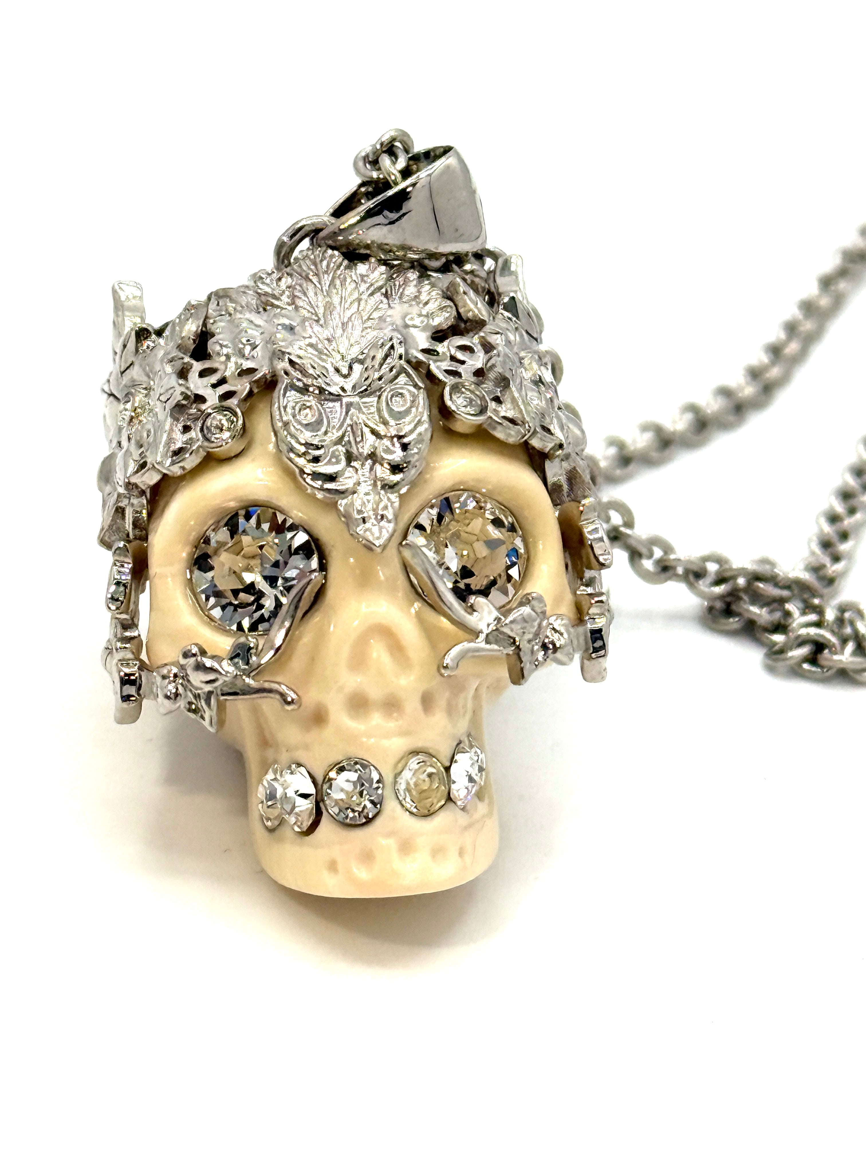 Alexander Mcqueen Skull Necklace