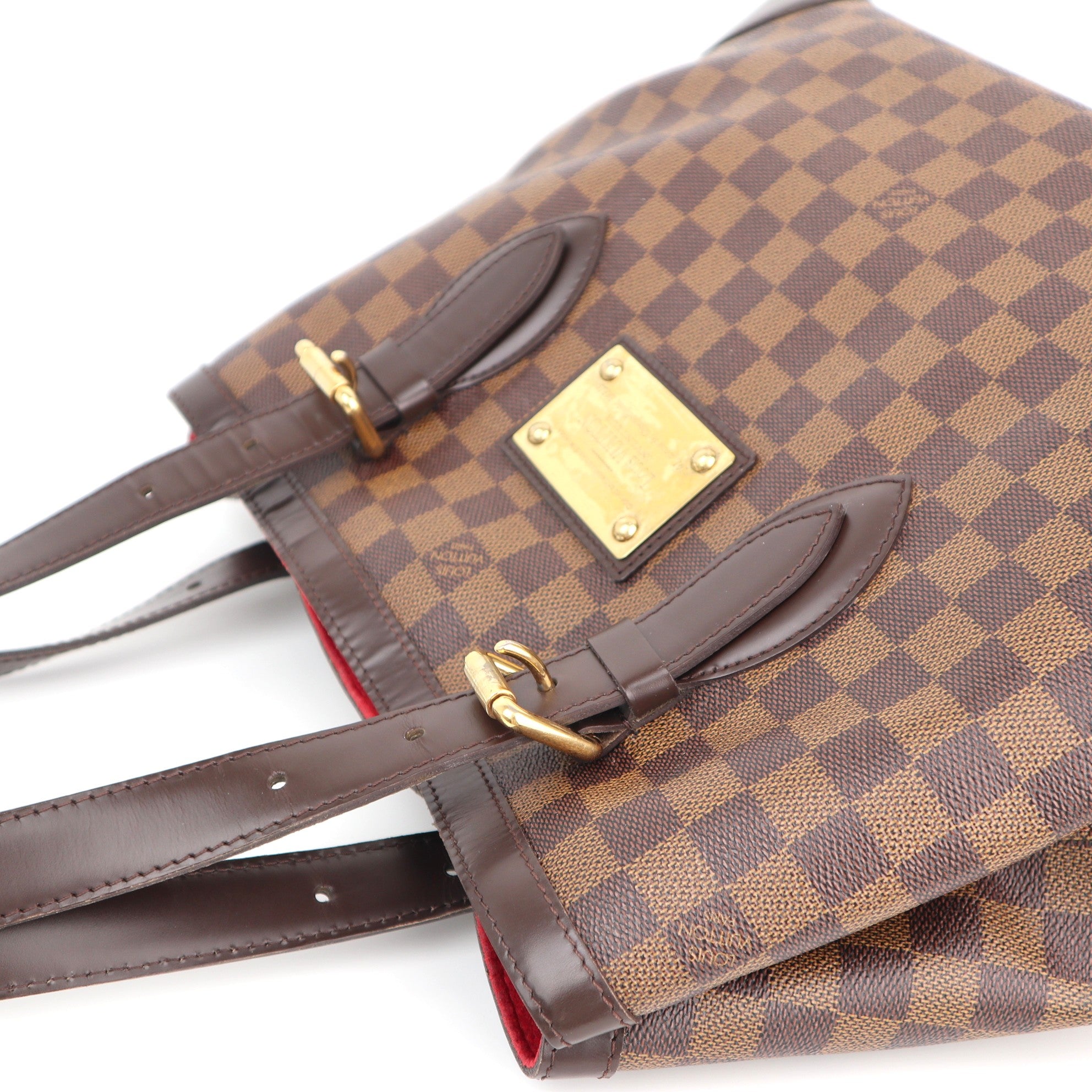 C1440R Louis Vuitton Damier Ebene Hampstead MM-Pre Owned