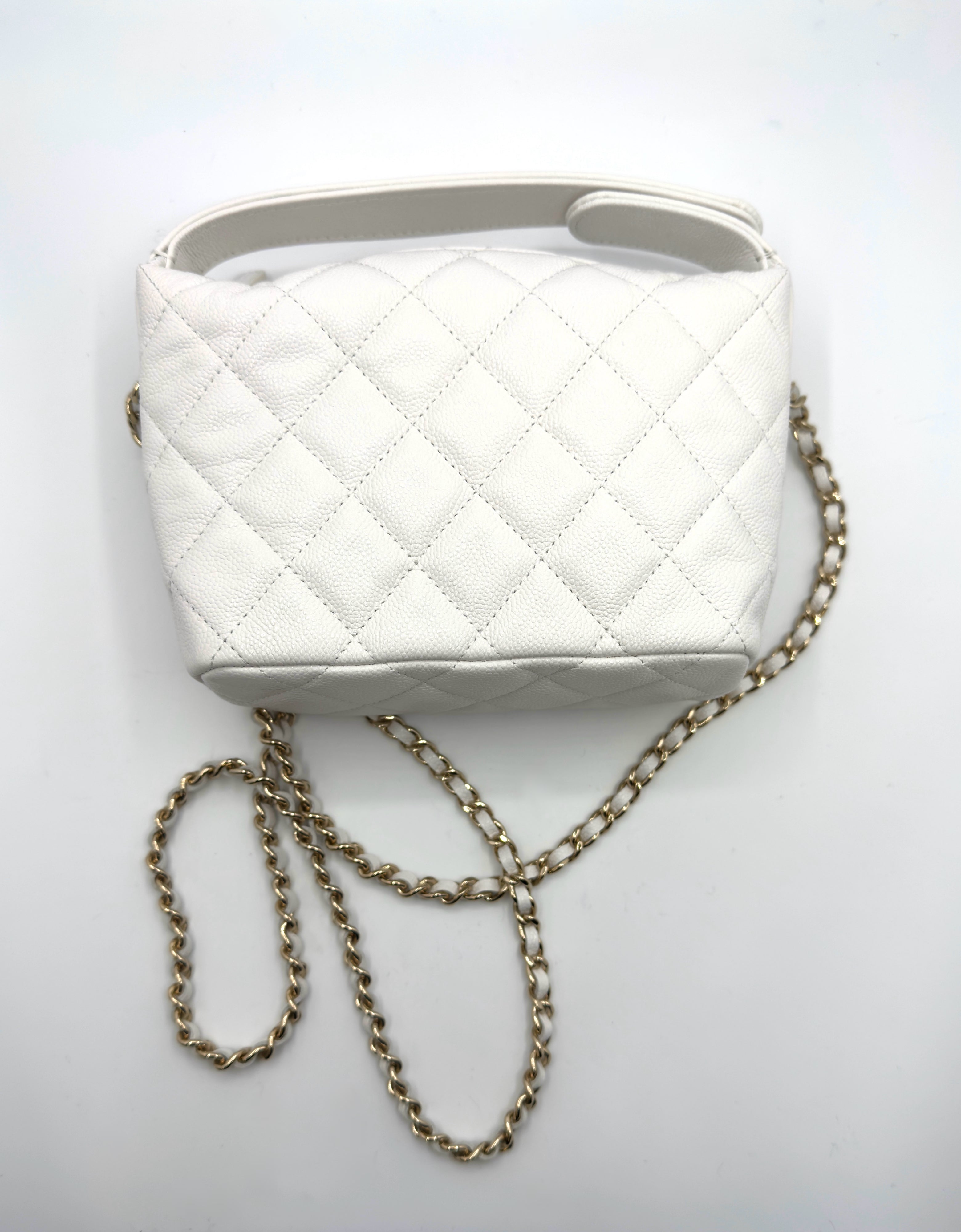 Chanel Women Handbag White Cruise