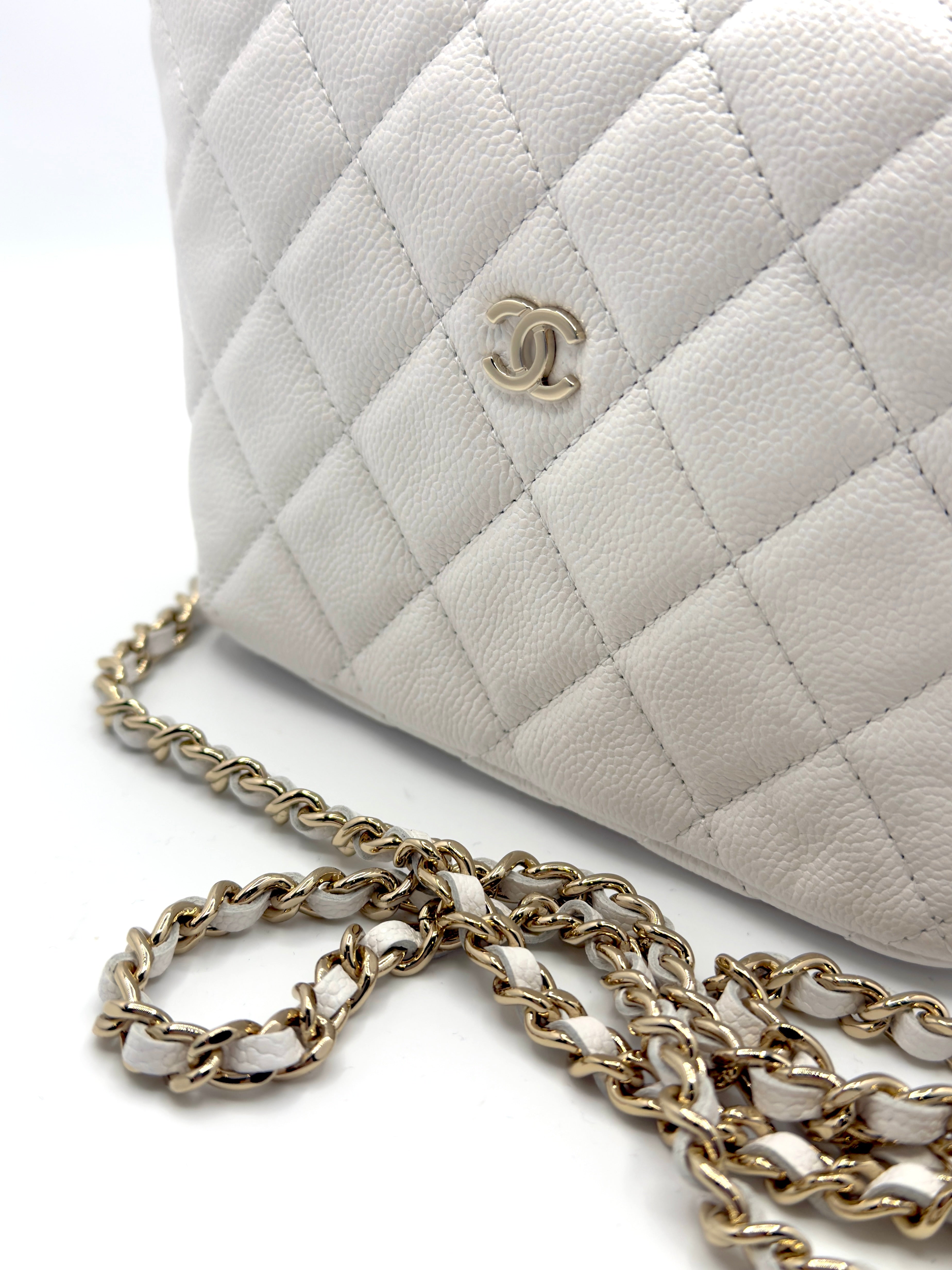Chanel Women Handbag White Cruise