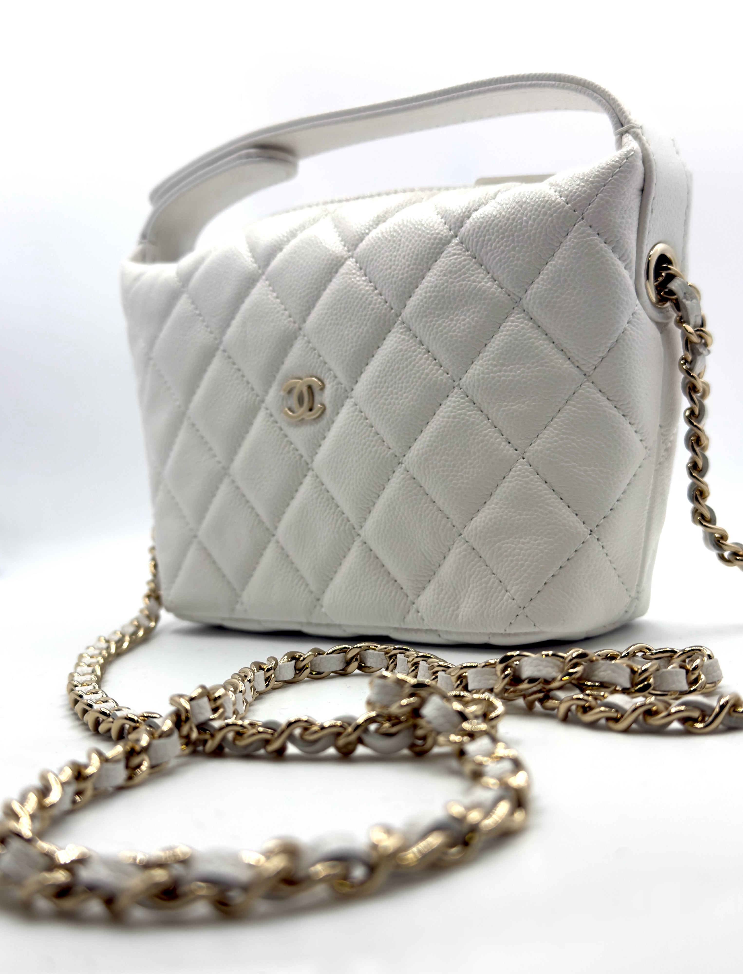 Chanel Women Handbag White Cruise