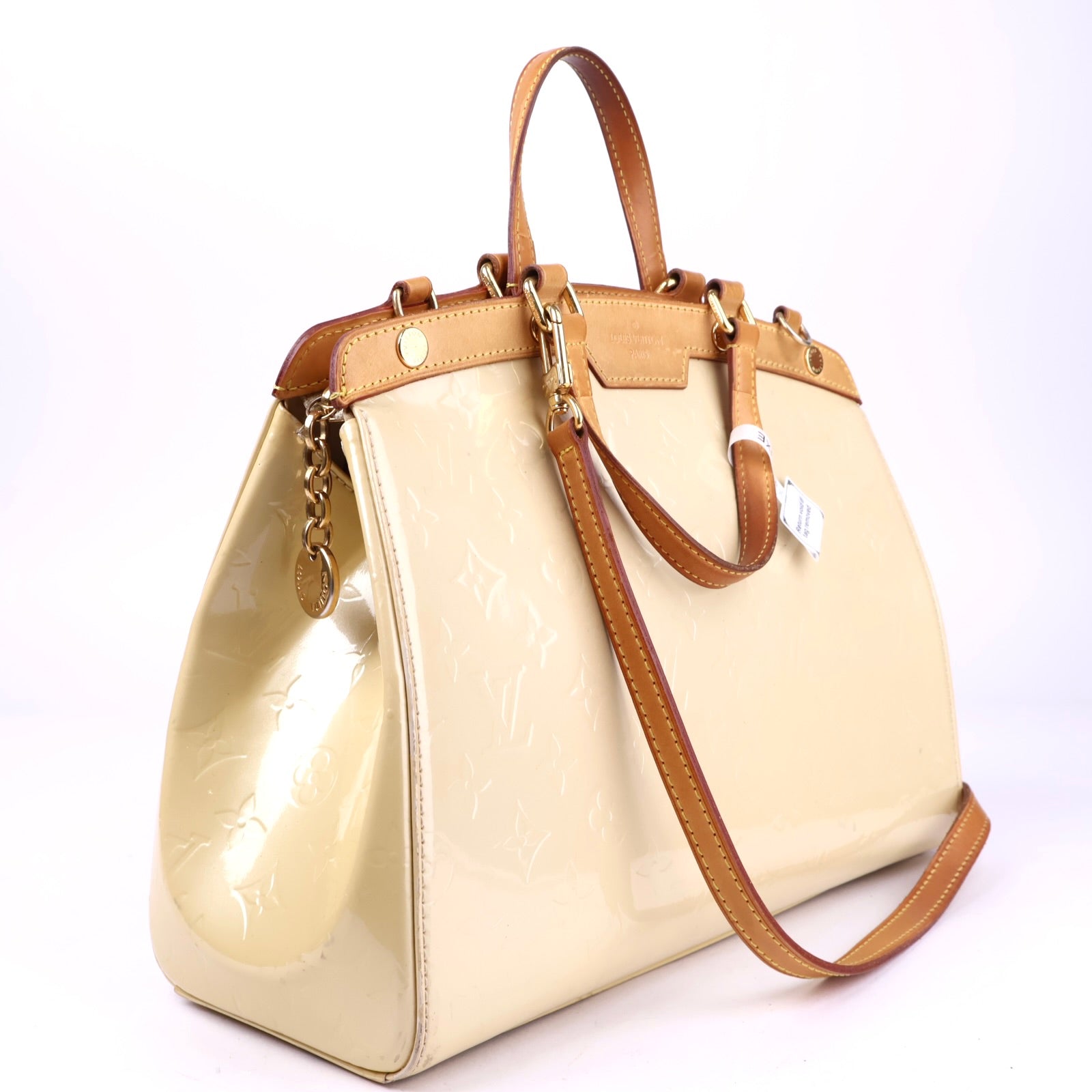 J3357 Louis Vuitton Monogram Vernis Brea MM Bag- Pre Owned