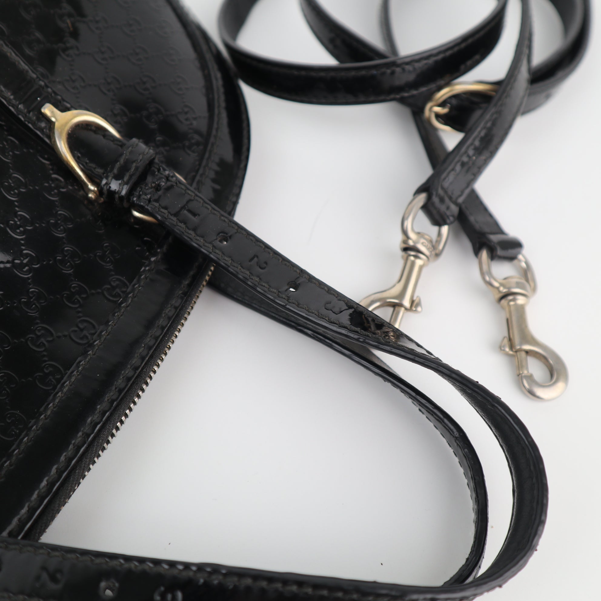 C2225 Gucci Top Handle Bag Nice Dome | Pre-Owned Very Good Microguccissima