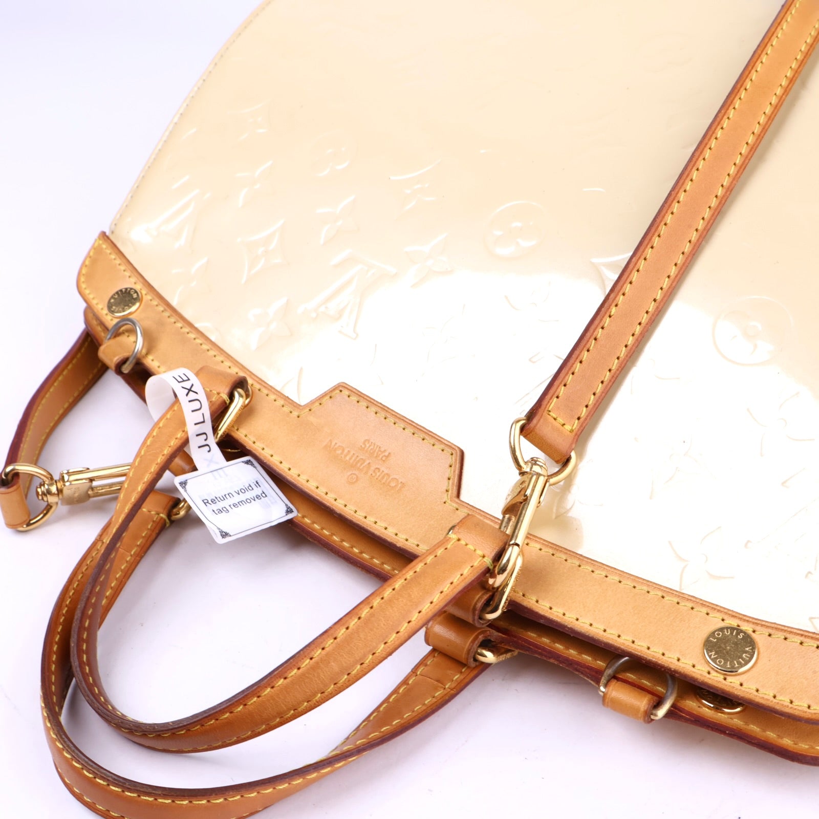 J3357 Louis Vuitton Monogram Vernis Brea MM Bag- Pre Owned
