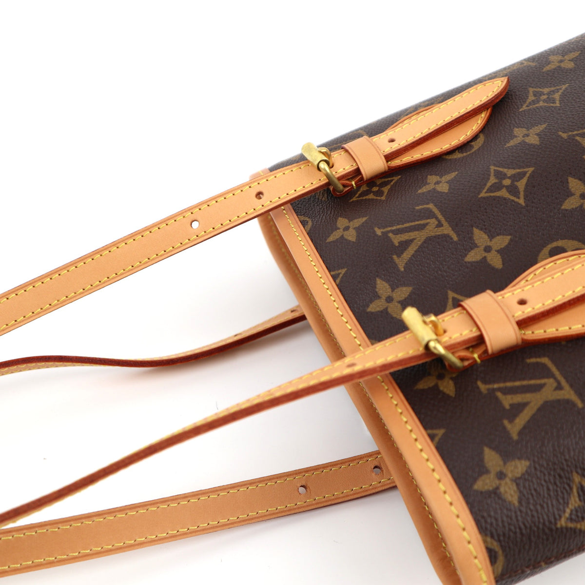 C1431R Louis Vuitton Monogram Canvas Petit Bucket Bag-Pre Owned